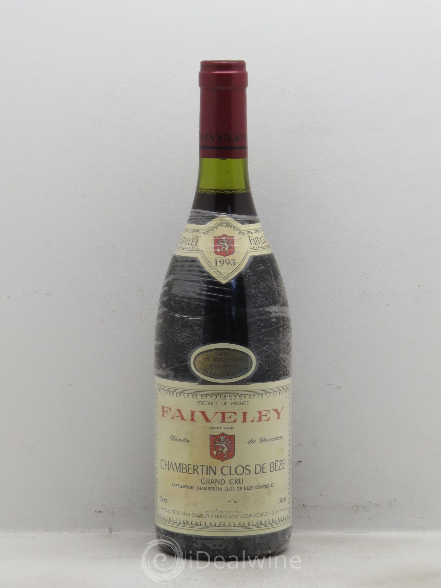 Chambertin Clos de Bèze Grand Cru Faiveley 1993 - Lot de 1 bouteille - 0