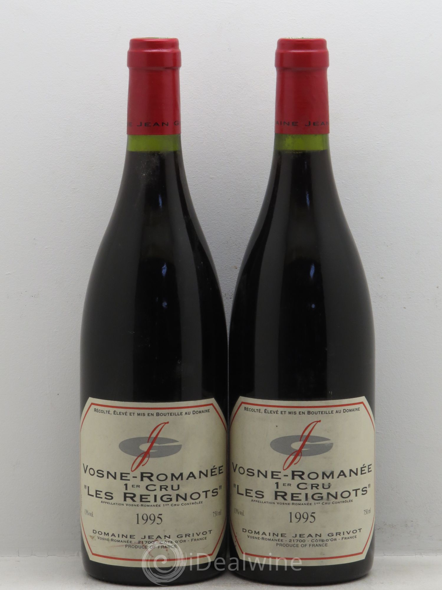 Vosne-Romanée 1er Cru Grivot 1995 - Lot de 2 bouteilles - 0
