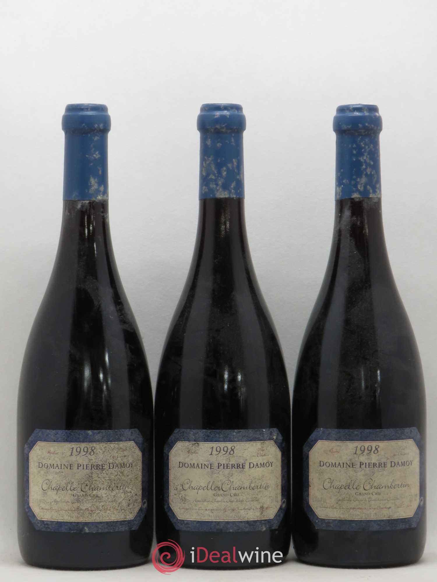 Chapelle-Chambertin Grand Cru Pierre Damoy 1998 - Lot de 3 bouteilles - 0