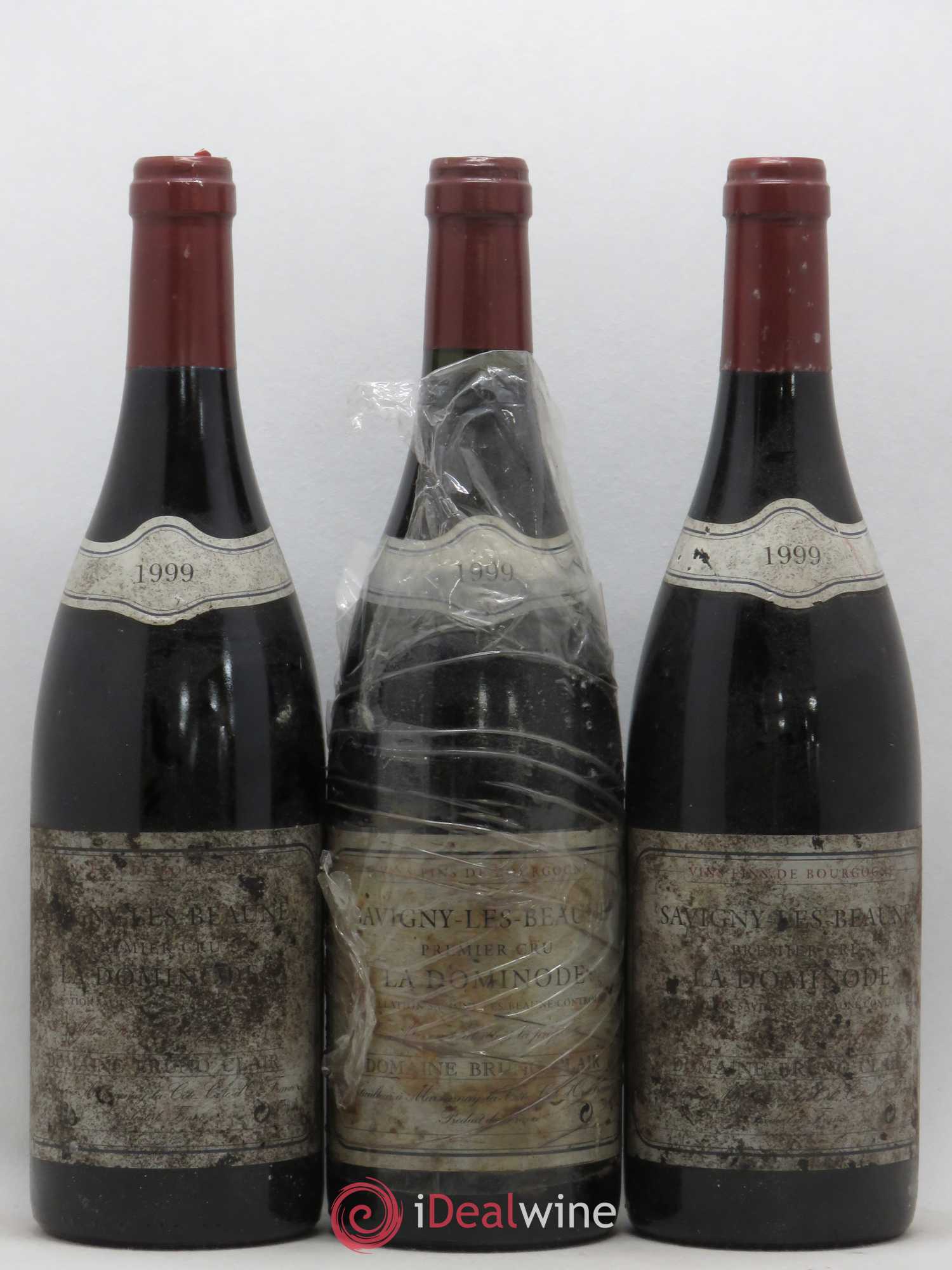 Savigny-lès-Beaune 1er Cru La Dominode Bruno Clair (Domaine) 1999 - Lot de 3 bouteilles - 0