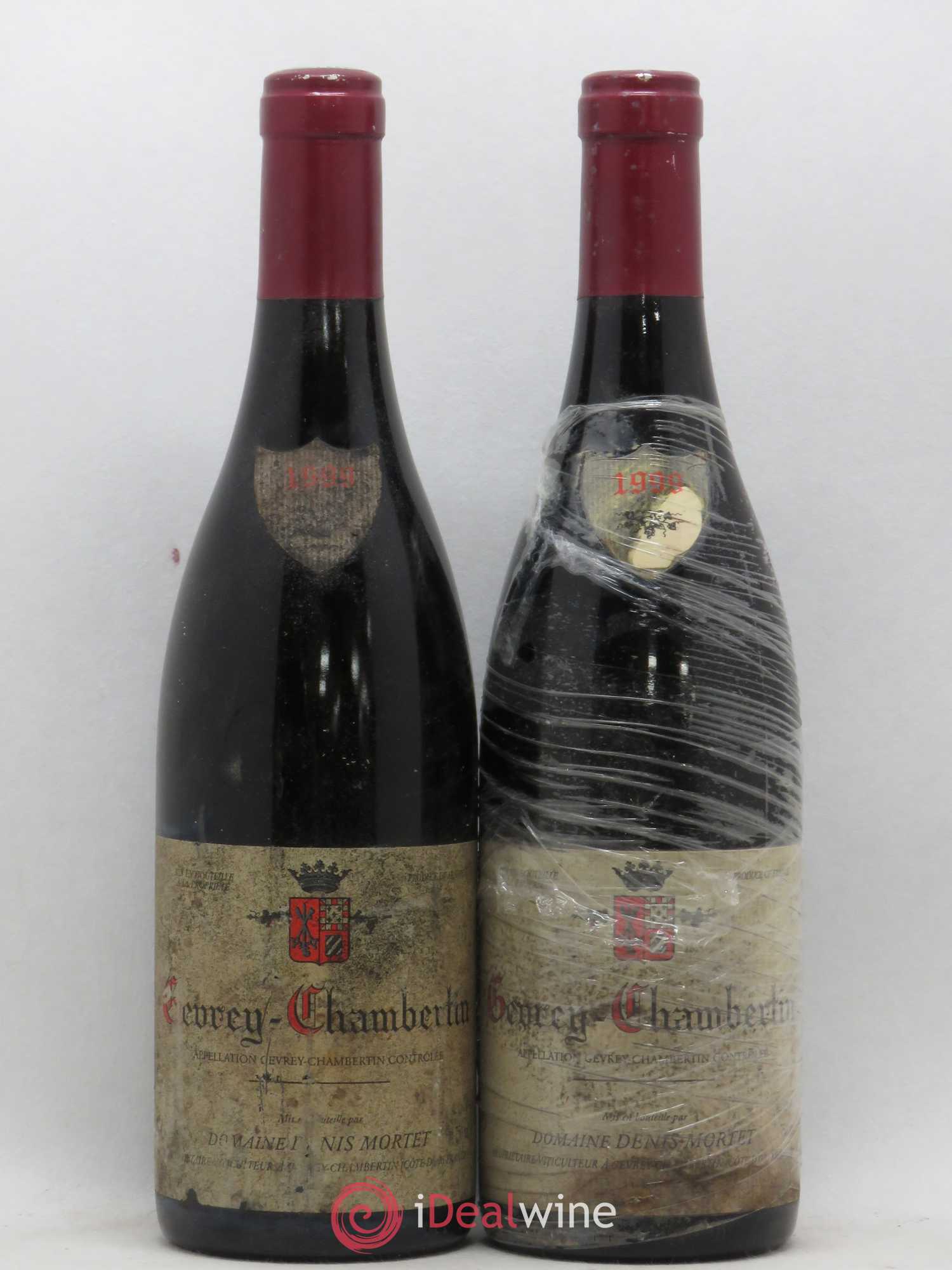 Gevrey-Chambertin Denis Mortet (Domaine) 1999 - Lot de 2 bouteilles - 0