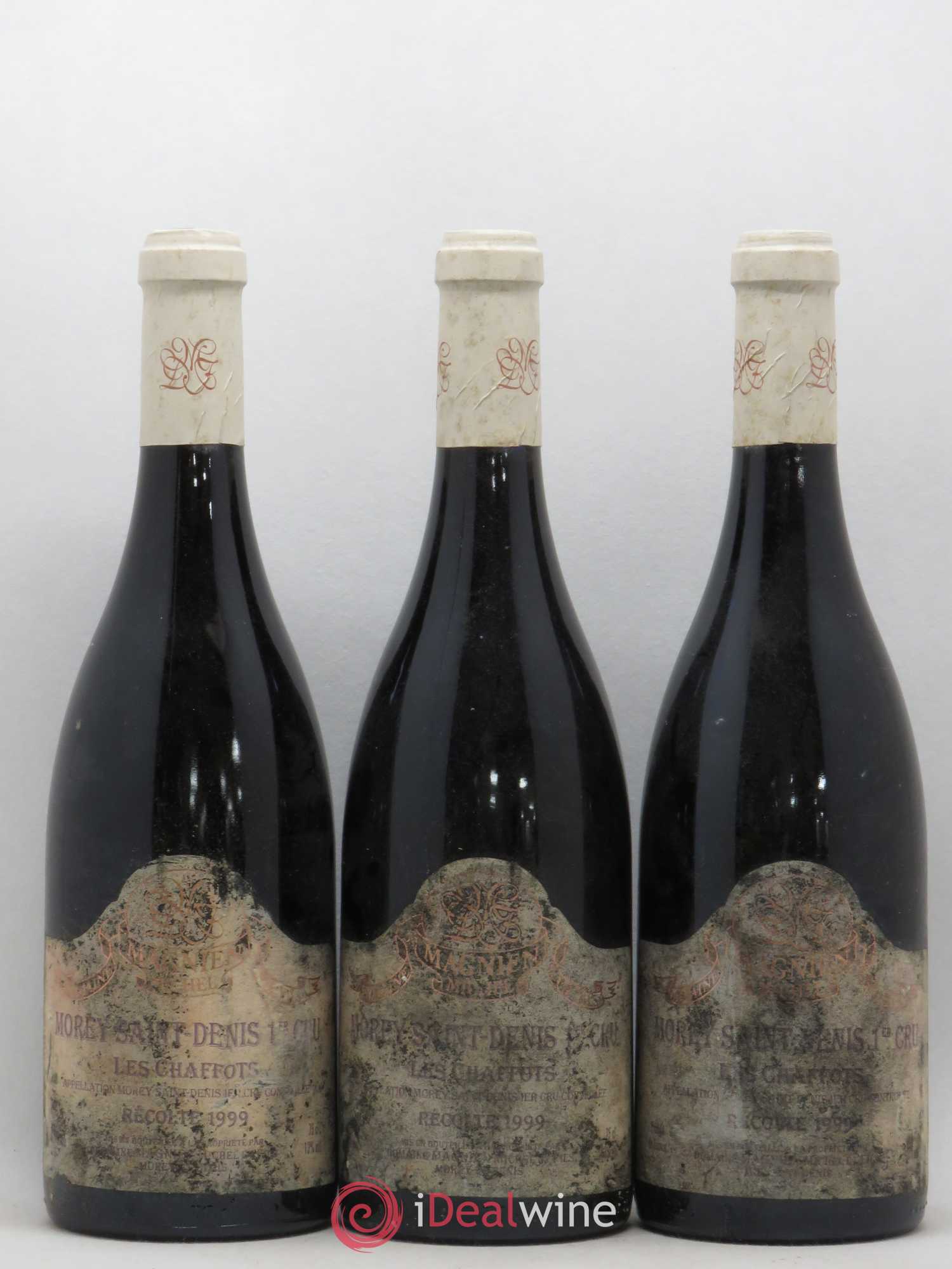 Morey-Saint-Denis 1er Cru Les Chaffots Michel Magnien 1999 - Lotto di 3 bottiglie - 0