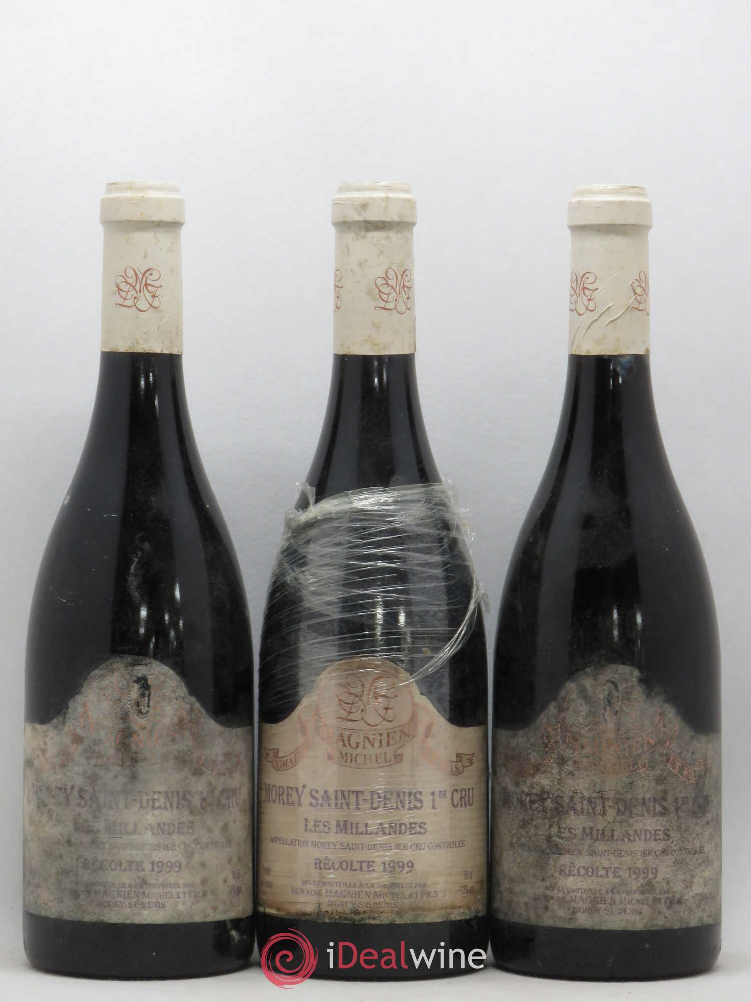 Morey-Saint-Denis 1er Cru Les Millandes Michel Magnien 1999 - Lotto di 3 bottiglie - 0