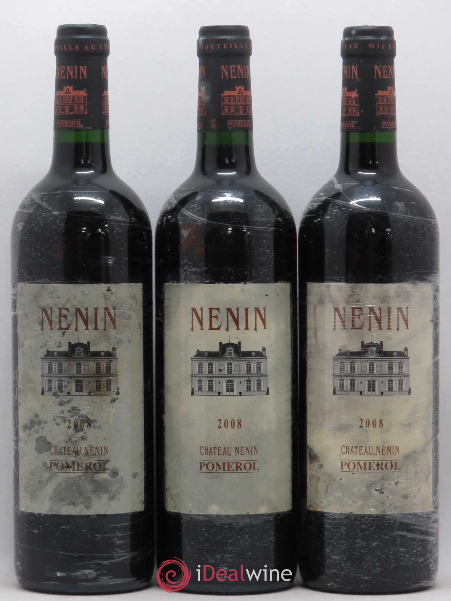 Château Nenin 2008 - Lot de 3 bouteilles - 0