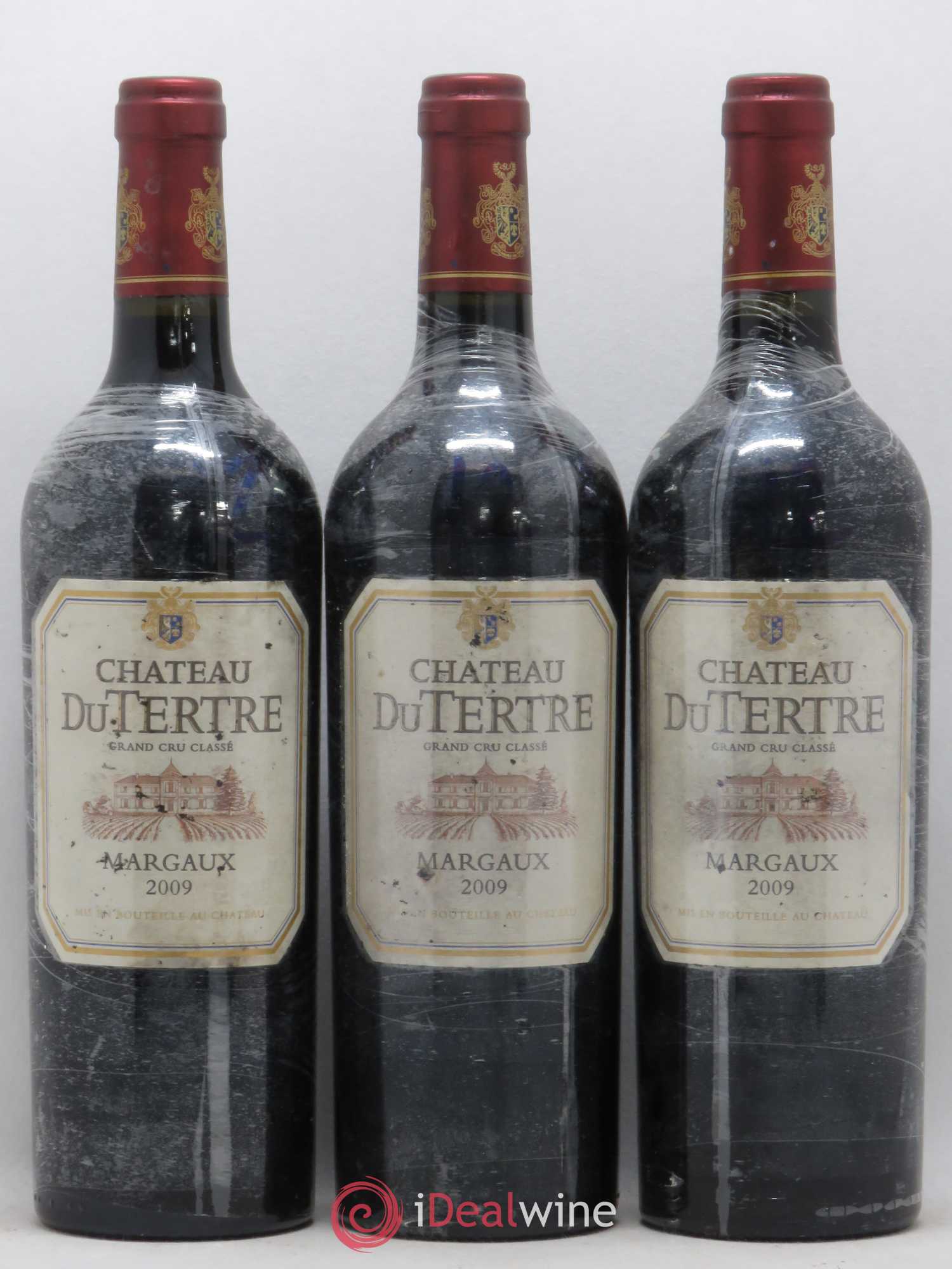 Château du Tertre 5ème Grand Cru Classé 2009 - Lot de 3 bouteilles - 0