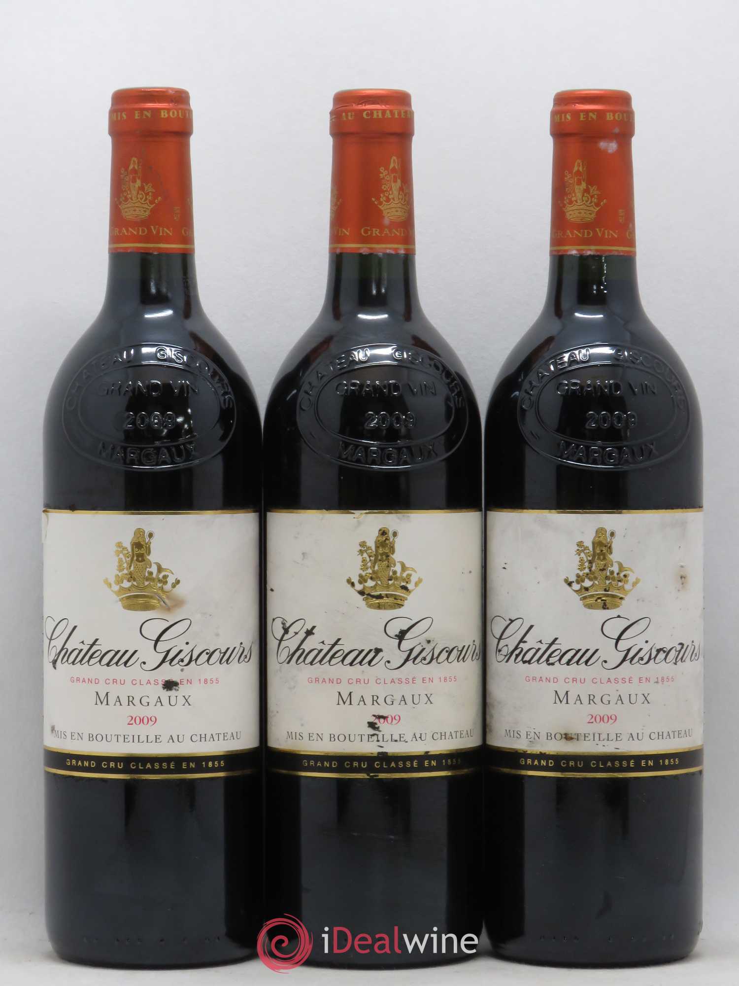 Château Giscours 3ème Grand Cru Classé 2009 - Lot de 3 bouteilles - 0