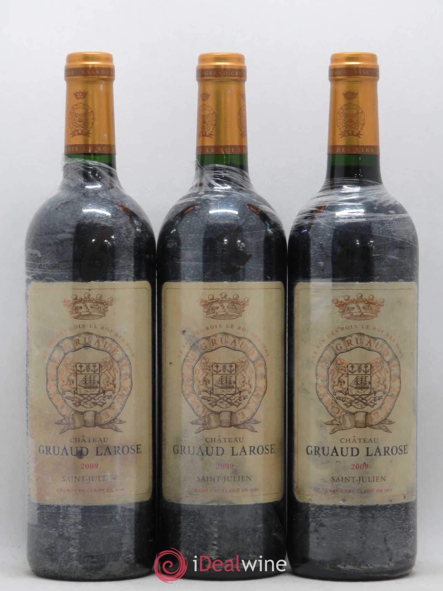 Château Gruaud Larose 2ème Grand Cru Classé 2009 - Lot de 3 bouteilles - 0