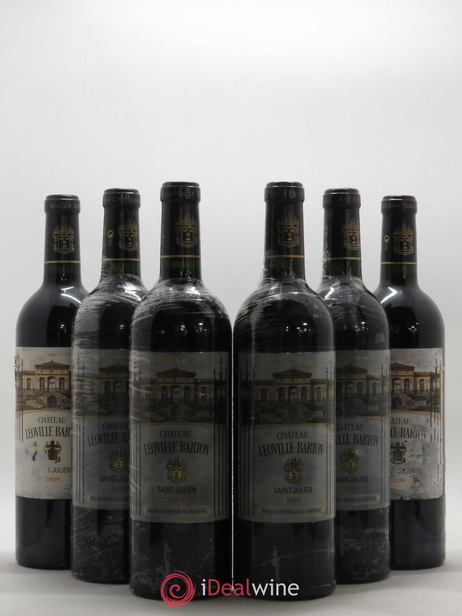 Château Léoville Barton 2ème Grand Cru Classé 2009 - Lot de 6 bouteilles - 0