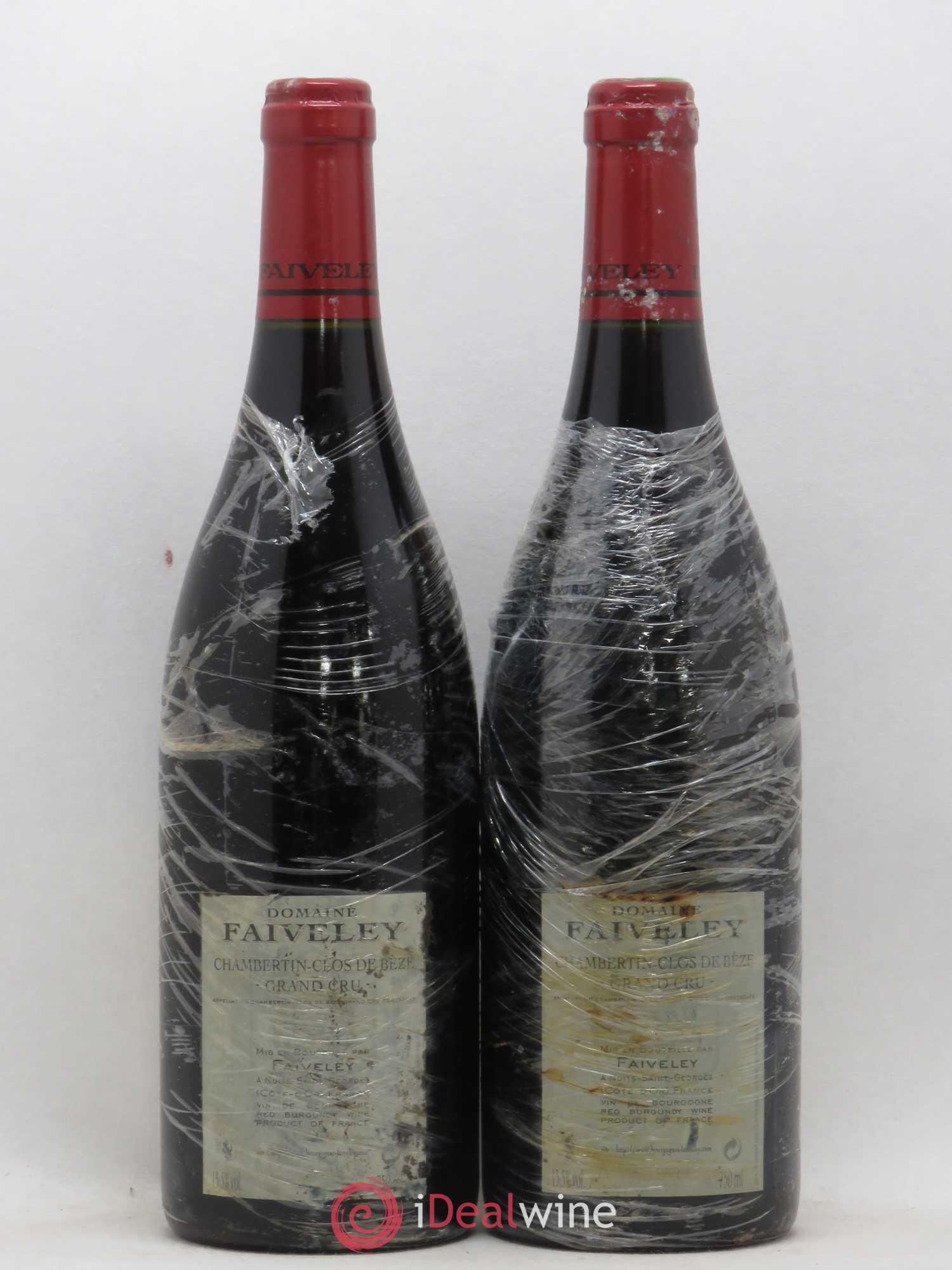 Chambertin Clos de Bèze Grand Cru Faiveley (sans prix de réserve) 2009 - Lot de 2 bouteilles - 1