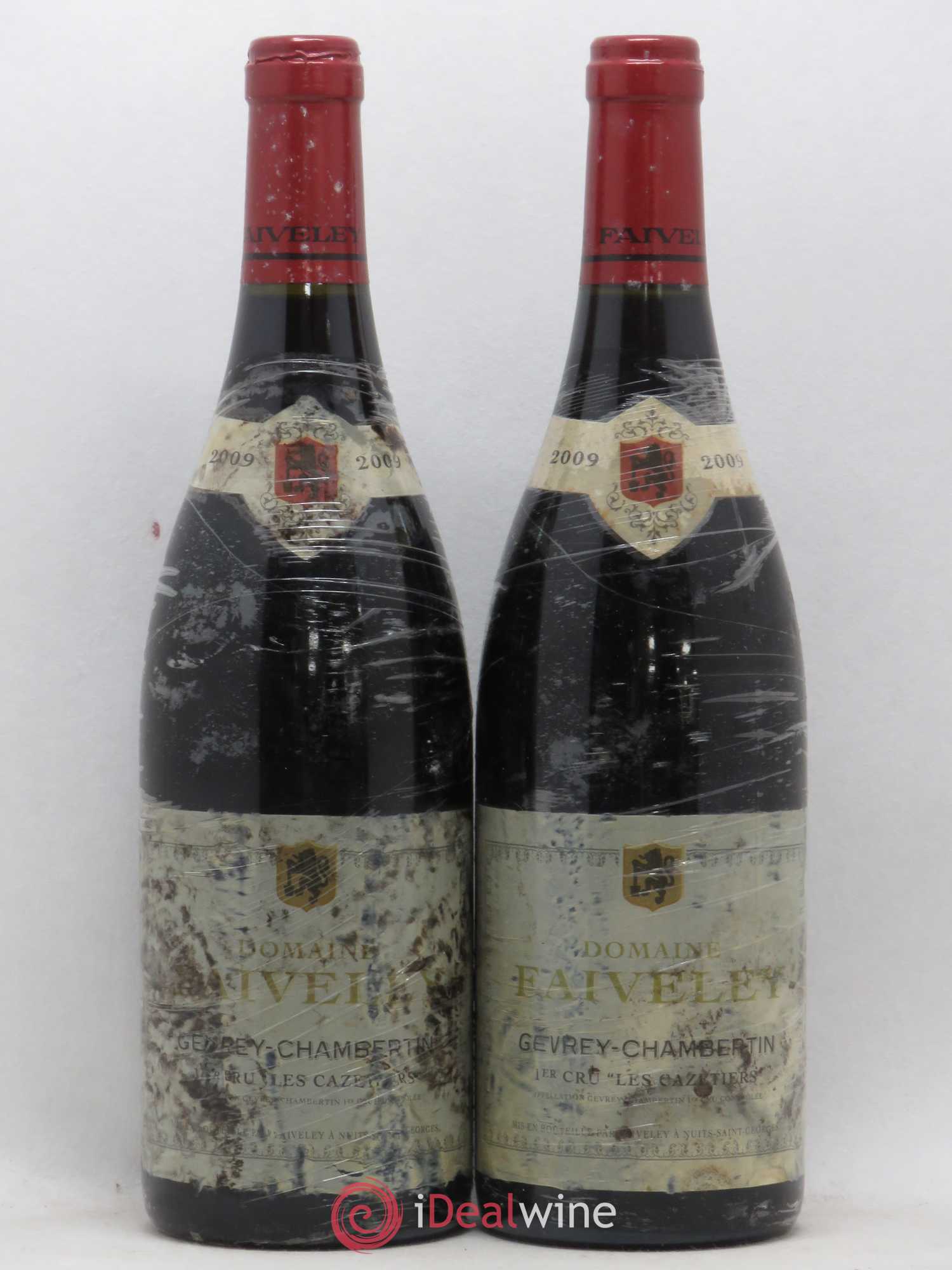 Gevrey-Chambertin 1er Cru Les Cazetiers Faiveley 2009 - Lot de 2 bouteilles - 0