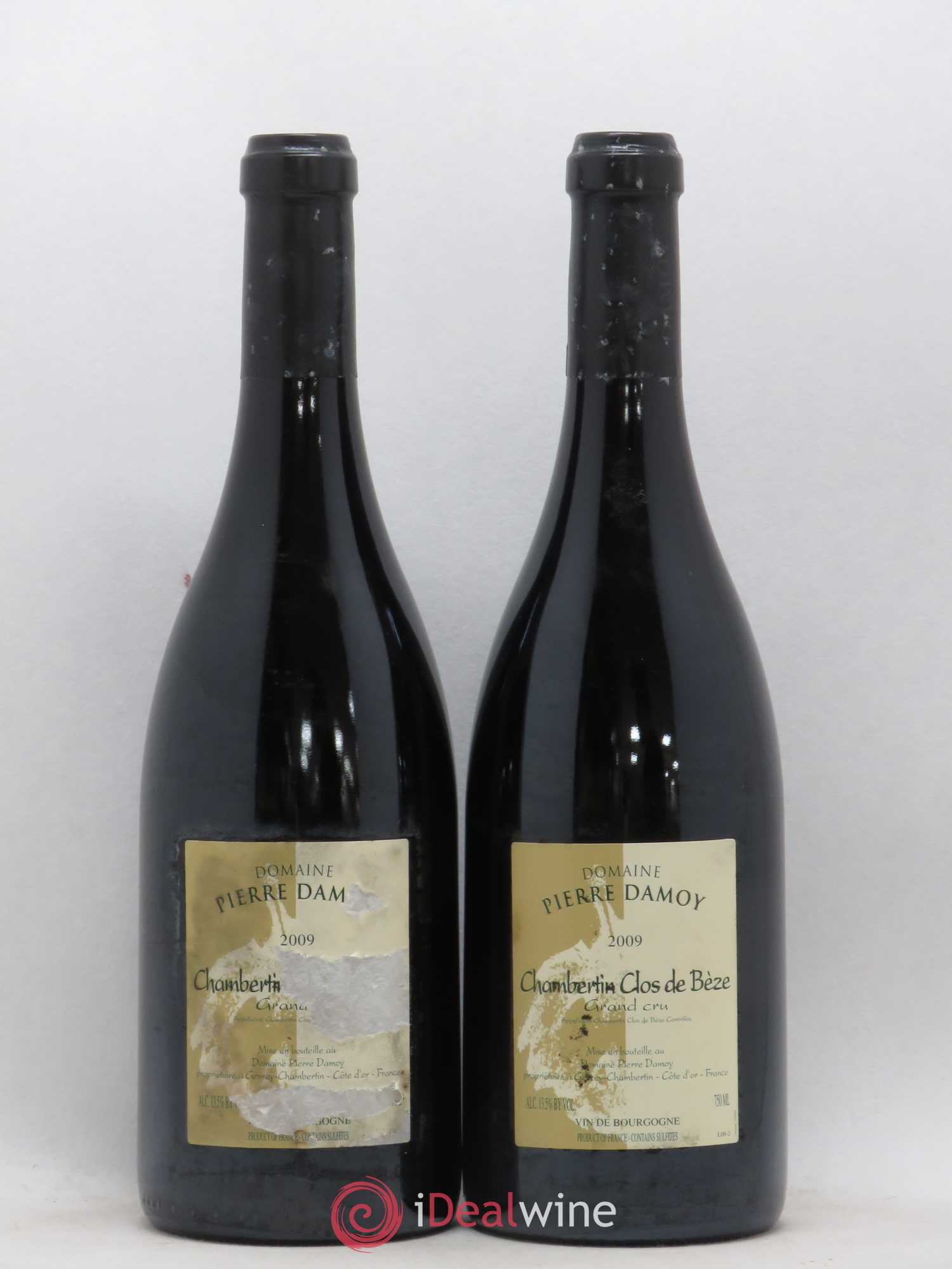 Chambertin Clos de Bèze Grand Cru Pierre Damoy 2009 - Lot de 2 bouteilles - 0