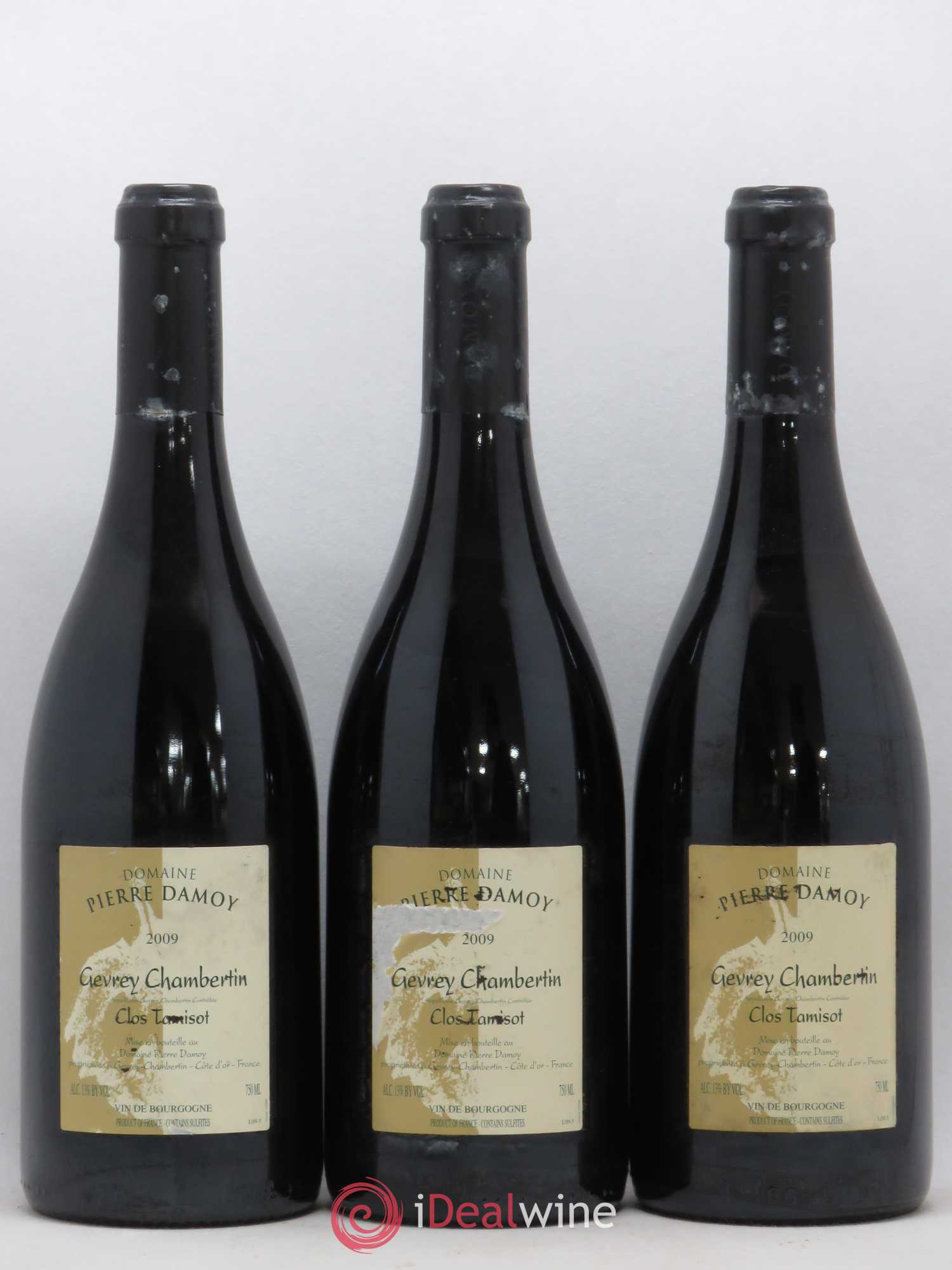 Gevrey-Chambertin Clos Tamisot Pierre Damoy 2009 - Posten von 3 Flaschen - 0