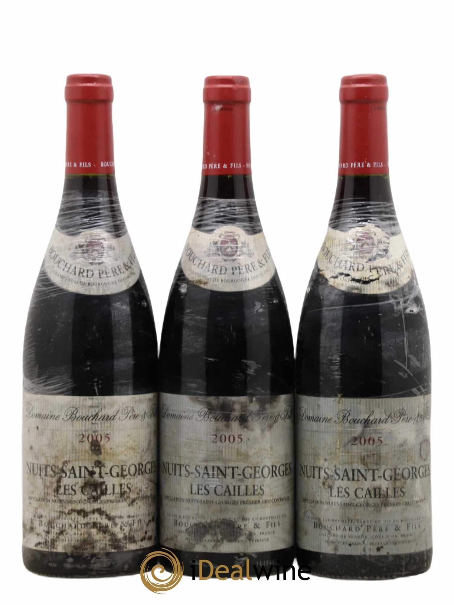 Nuits-Saint-Georges 1er Cru Les Cailles Bouchard Père & Fils 2005 - Lot de 3 bouteilles - 0