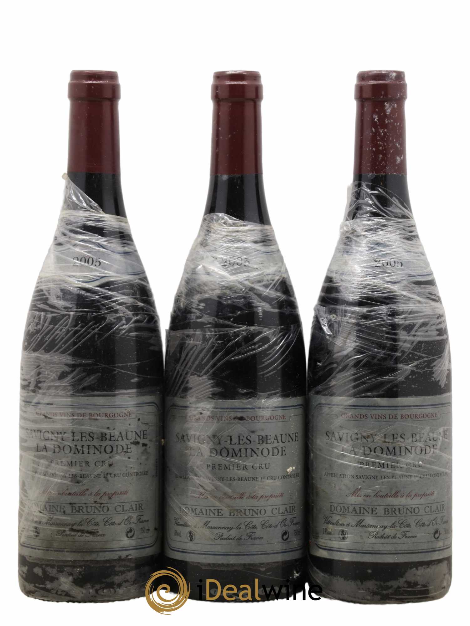 Savigny-lès-Beaune 1er Cru La Dominode Bruno Clair (Domaine) 2005 - Lot de 3 bouteilles - 0