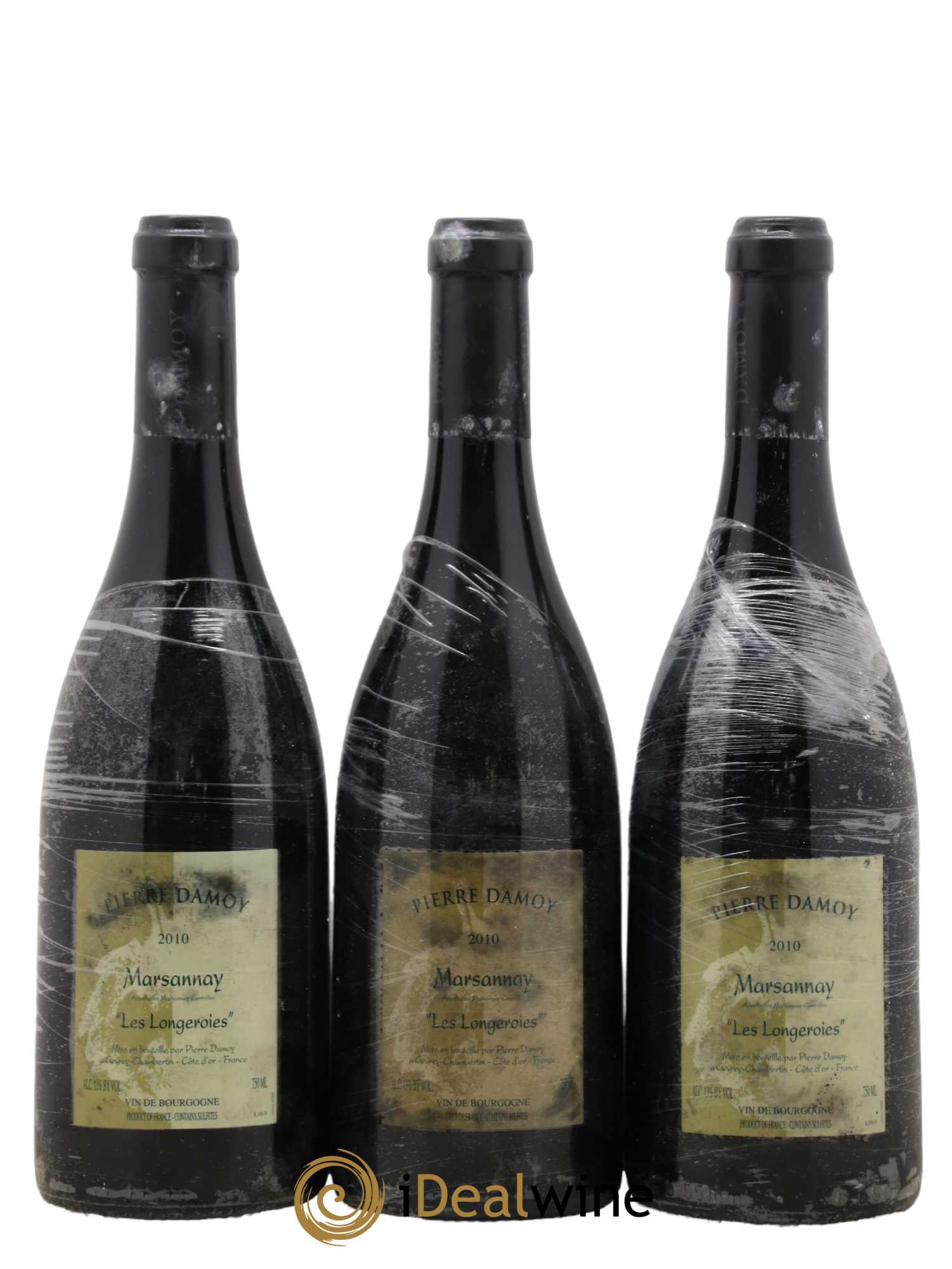 Marsannay Les Longeroies Pierre Damoy 2010 - Posten von 3 Flaschen - 0