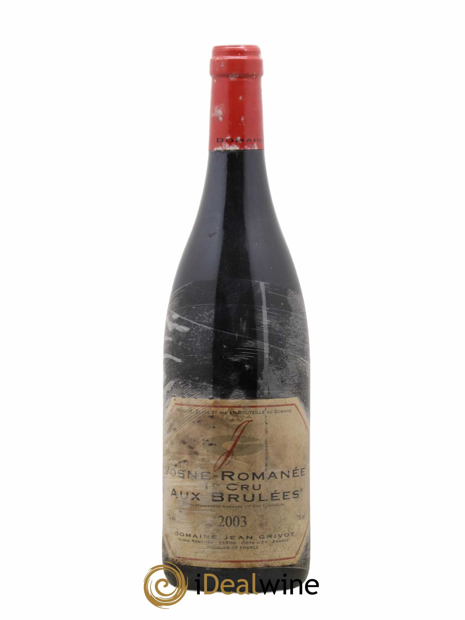 Vosne-Romanée 1er Cru Aux Brûlées Jean Grivot 2003 - Lot de 1 bouteille - 0