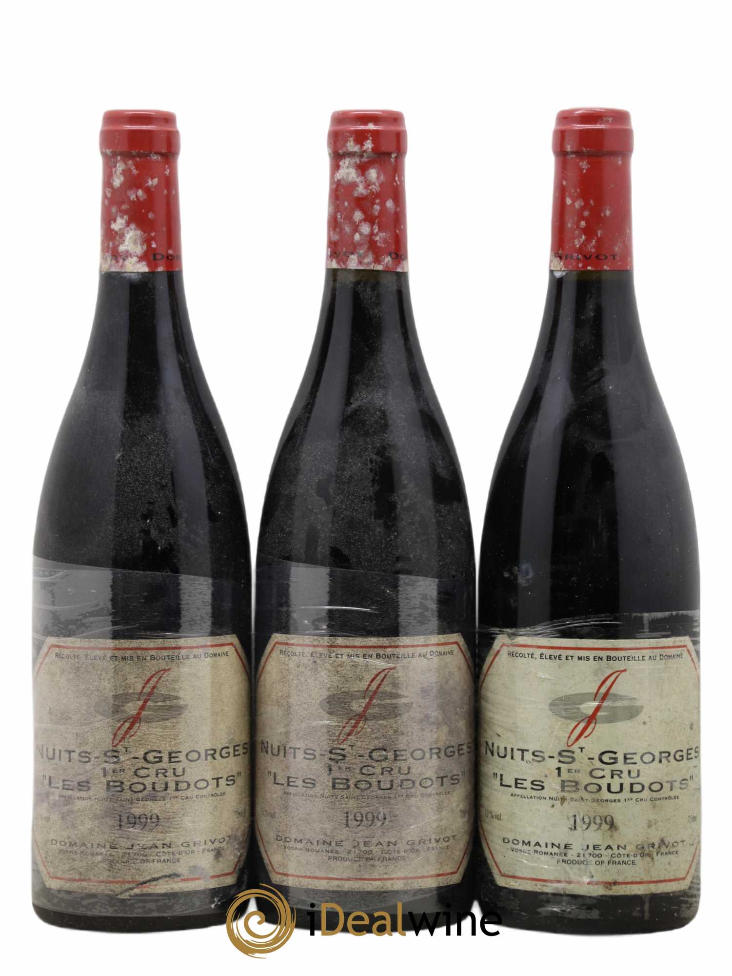 Nuits-Saint-Georges 1er Cru Aux Boudots Jean Grivot 1999 - Lot de 3 bouteilles - 0