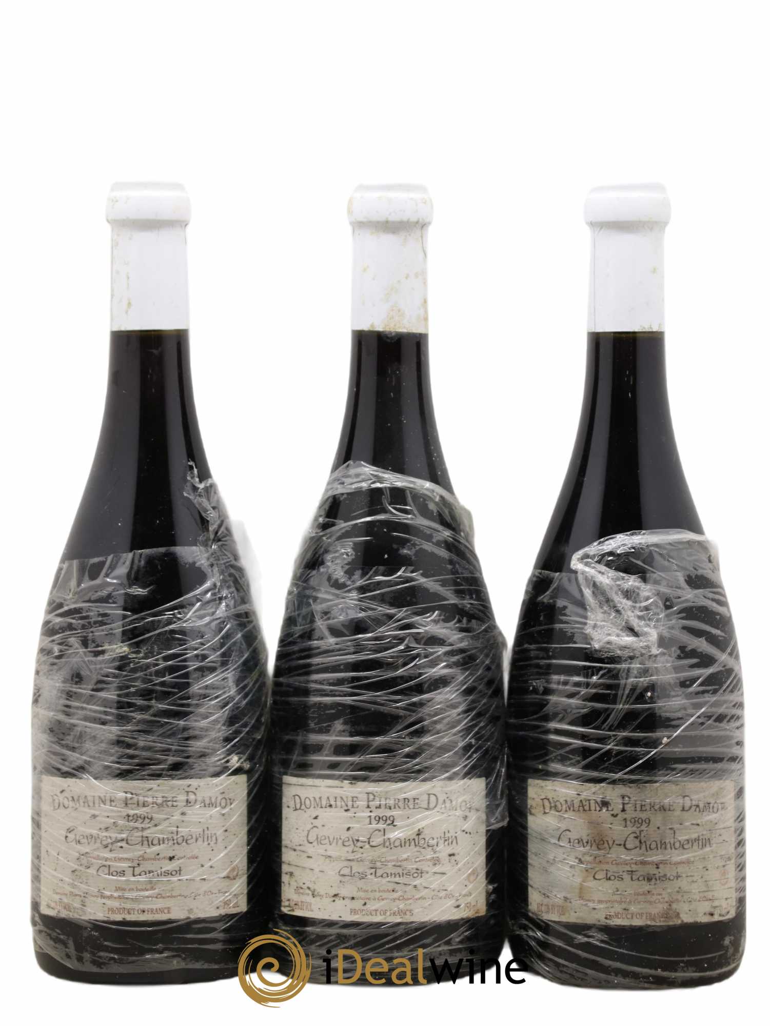 Gevrey-Chambertin Clos Tamisot Pierre Damoy 1999 - Lot de 3 bouteilles - 0