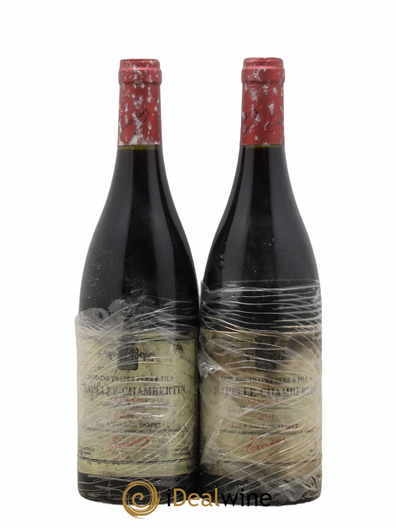 Chapelle-Chambertin Grand Cru Domaine Trapet 2001 - Lot de 2 bouteilles - 0