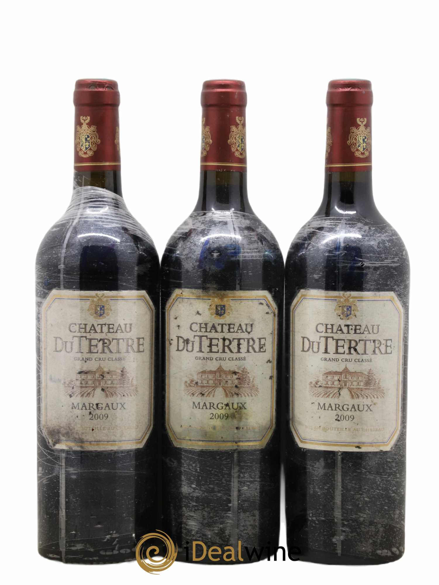 Château du Tertre 5ème Grand Cru Classé 2009 - Lot de 3 bouteilles - 0