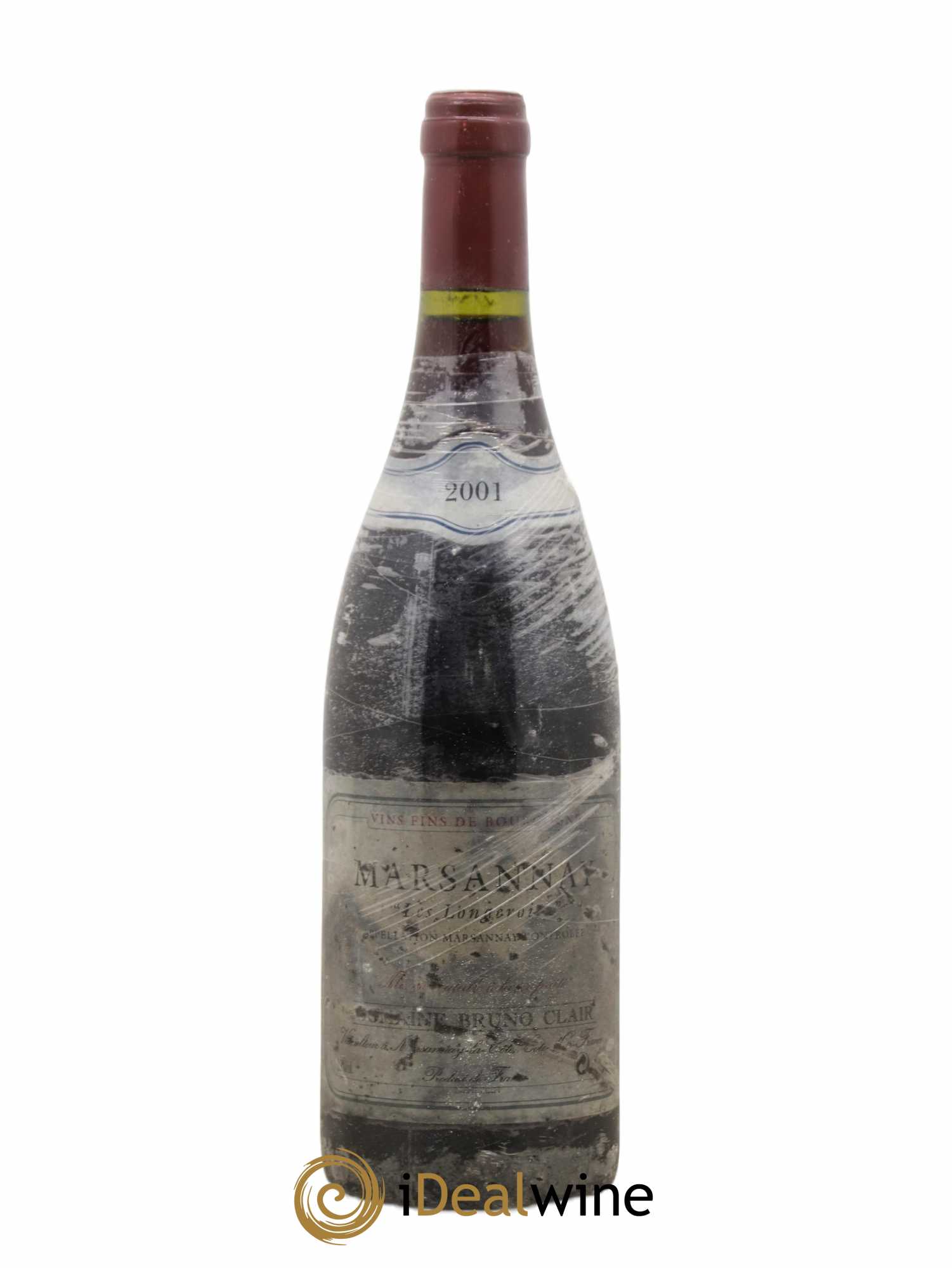 Marsannay Les Longeroies Bruno Clair (Domaine) 2001 - Lot de 1 bouteille - 0