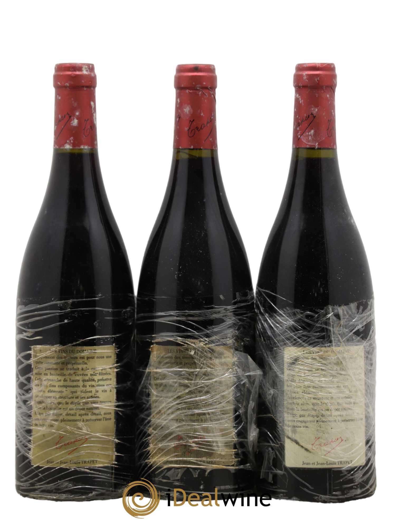 Chambertin Grand Cru Domaine Trapet 2001 - Lot de 3 bouteilles - 2