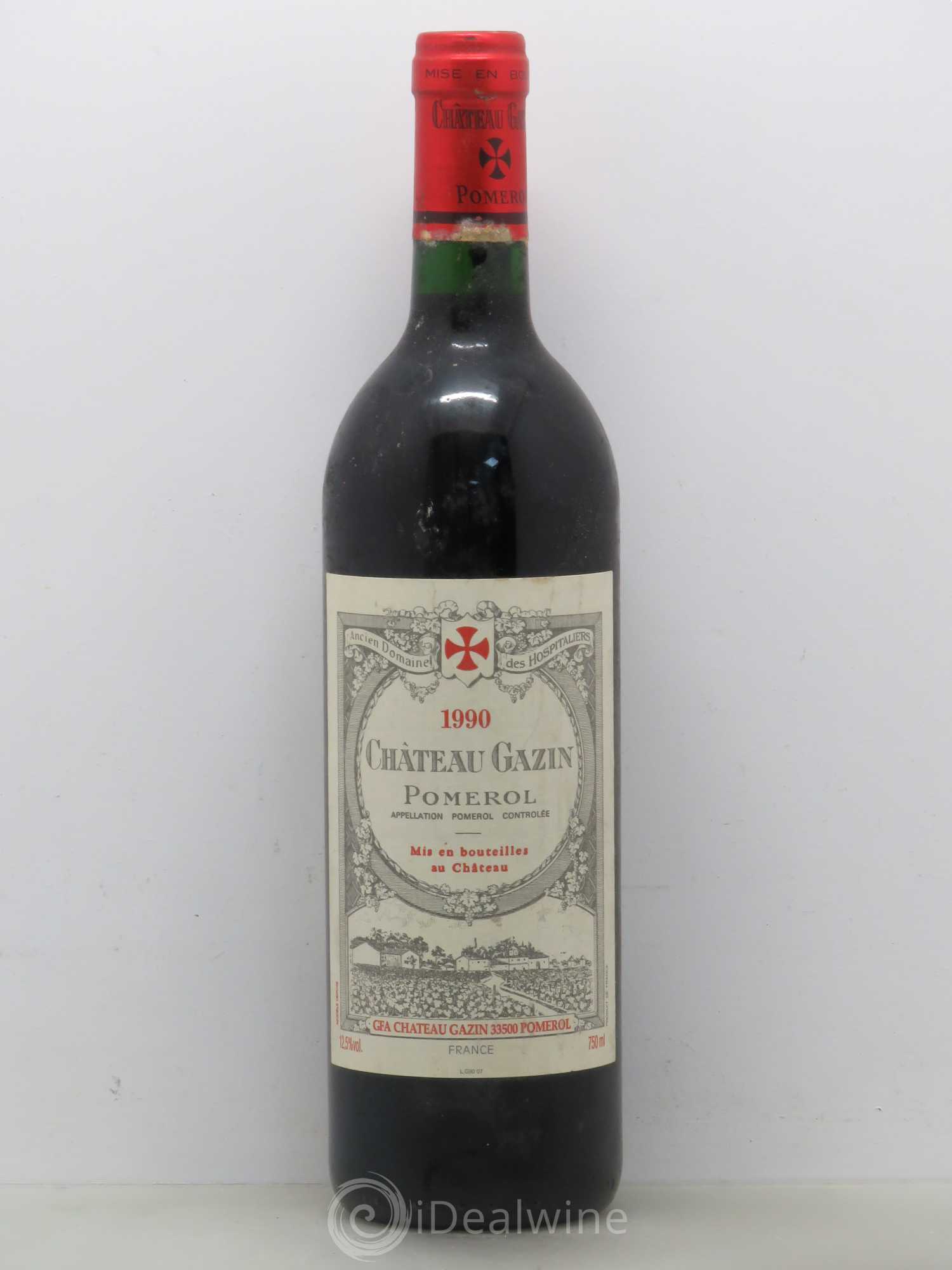 Château Gazin 1990 - Lot de 1 bouteille - 0