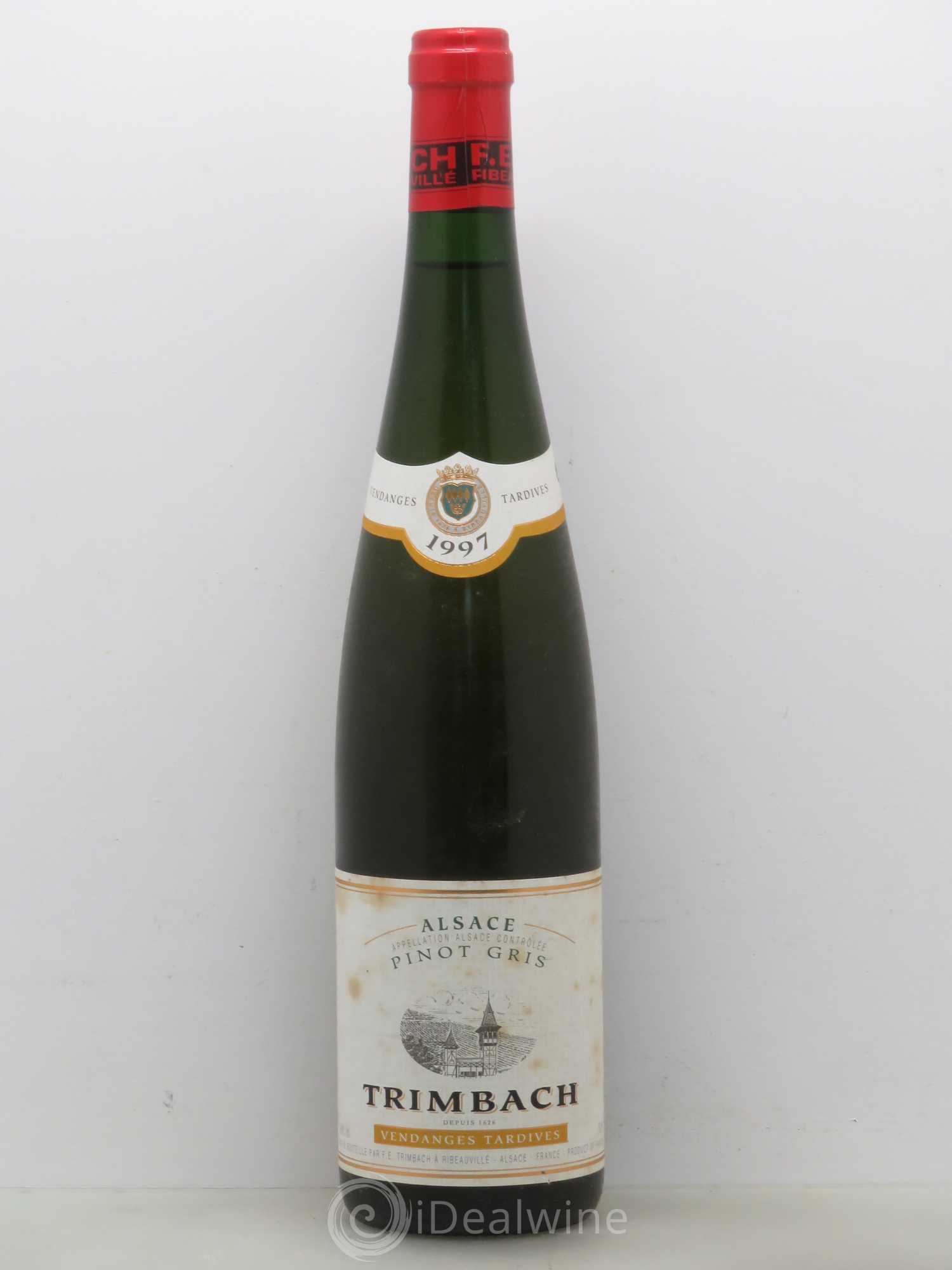 Alsace Pinot Gris Vendanges Tardives Trimbach (Domaine) 1997 - Lotto di 1 bottiglia - 0