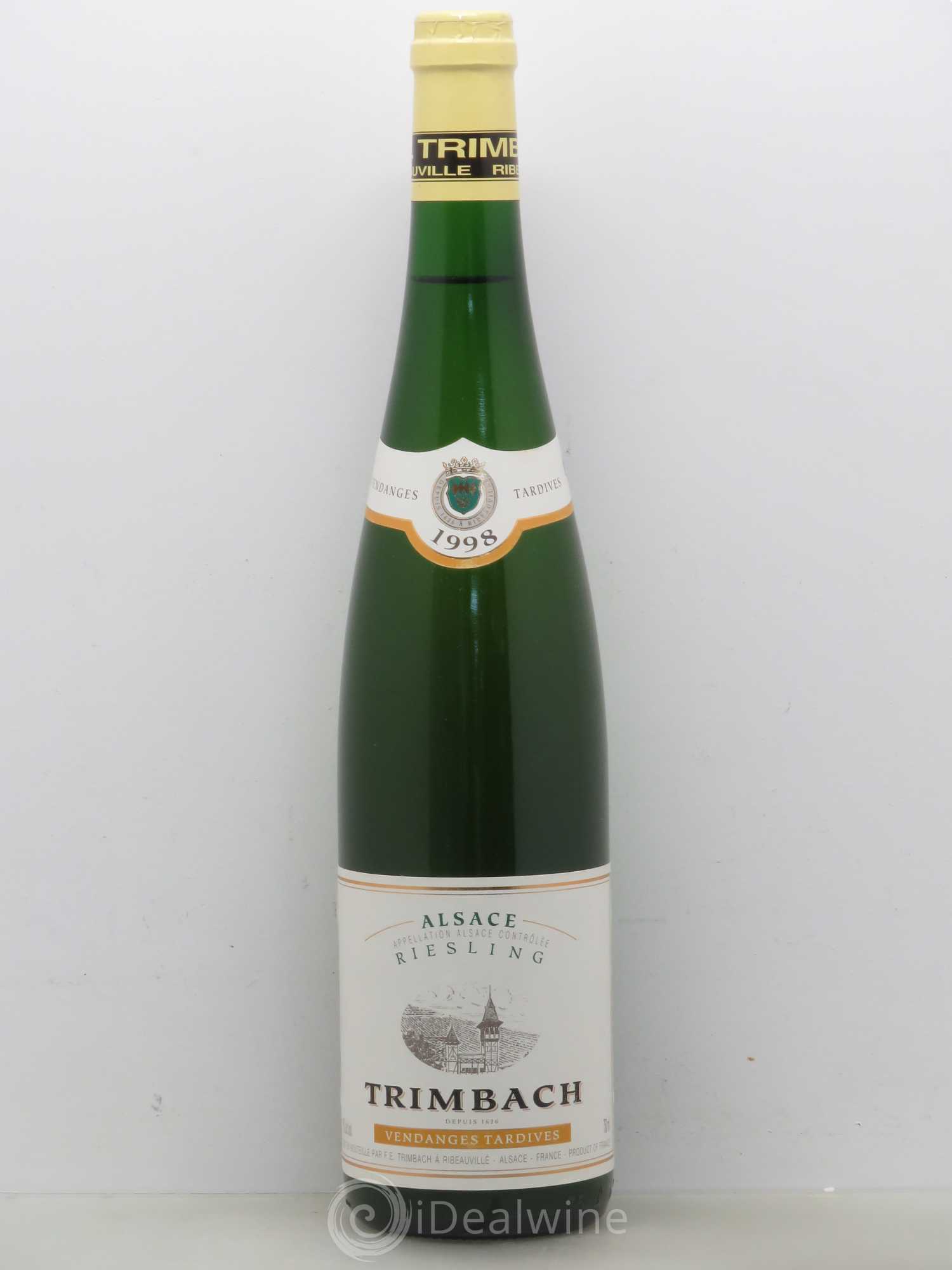 Alsace Riesling Vendanges Tardives Trimbach (Domaine) 1998 - Lotto di 1 bottiglia - 0