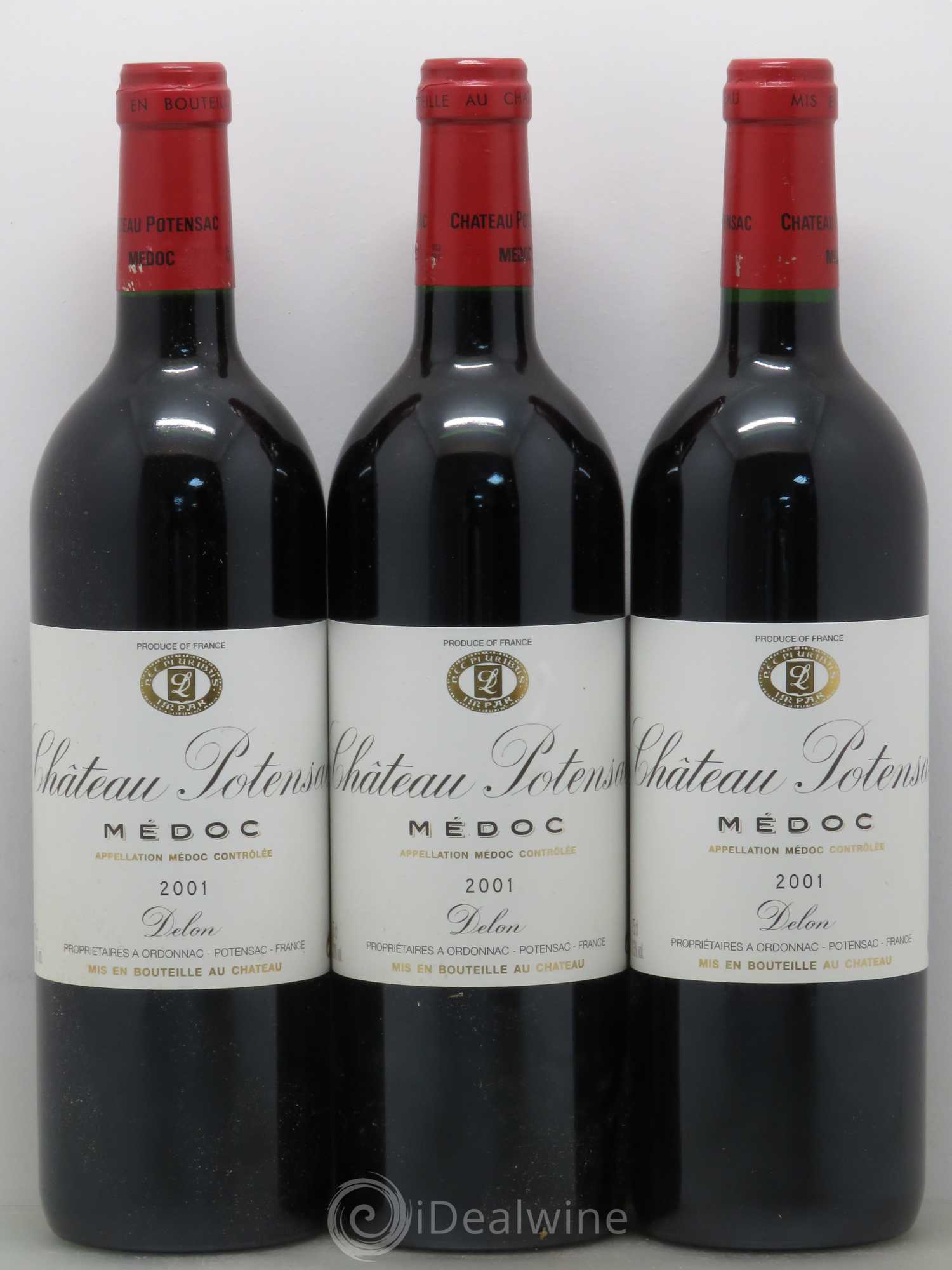 Château Potensac 2001 - Lot de 6 bouteilles - 2