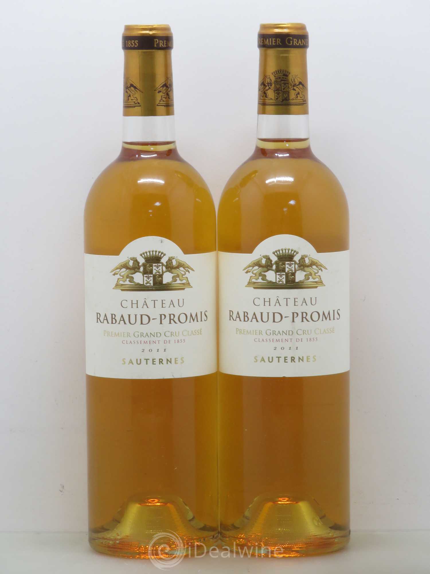 Château Rabaud Promis 1er Grand Cru Classé 2011 - Lotto di 2 bottiglie - 0
