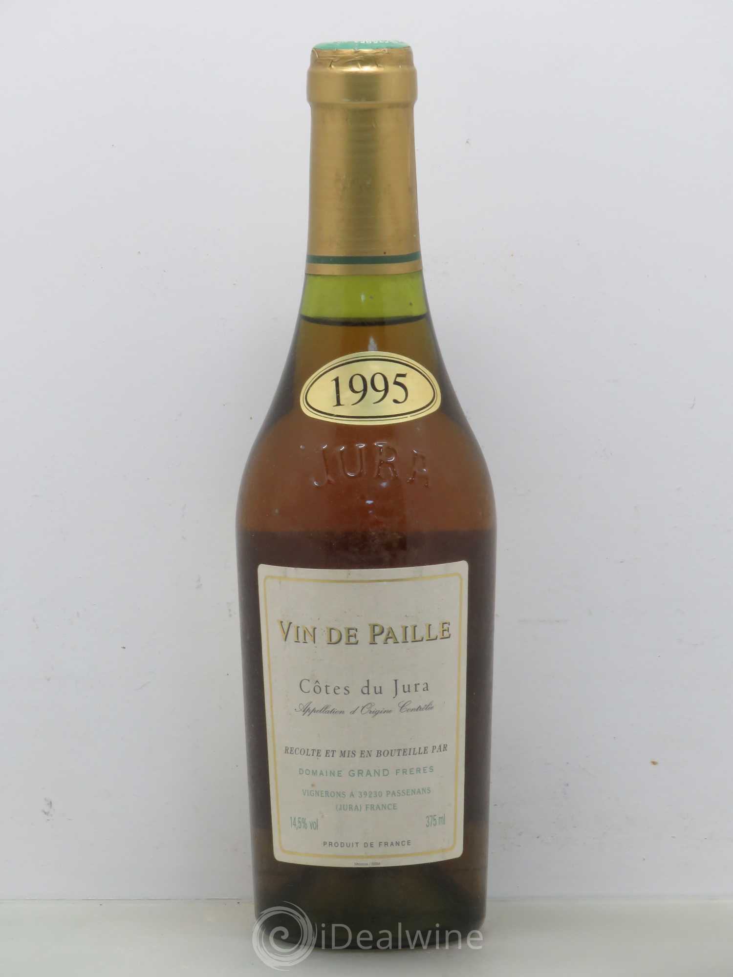 Côtes du Jura Vin de Paille Domaine Grand Frères 1995 - Lotto di 1 mezza bottiglia - 0