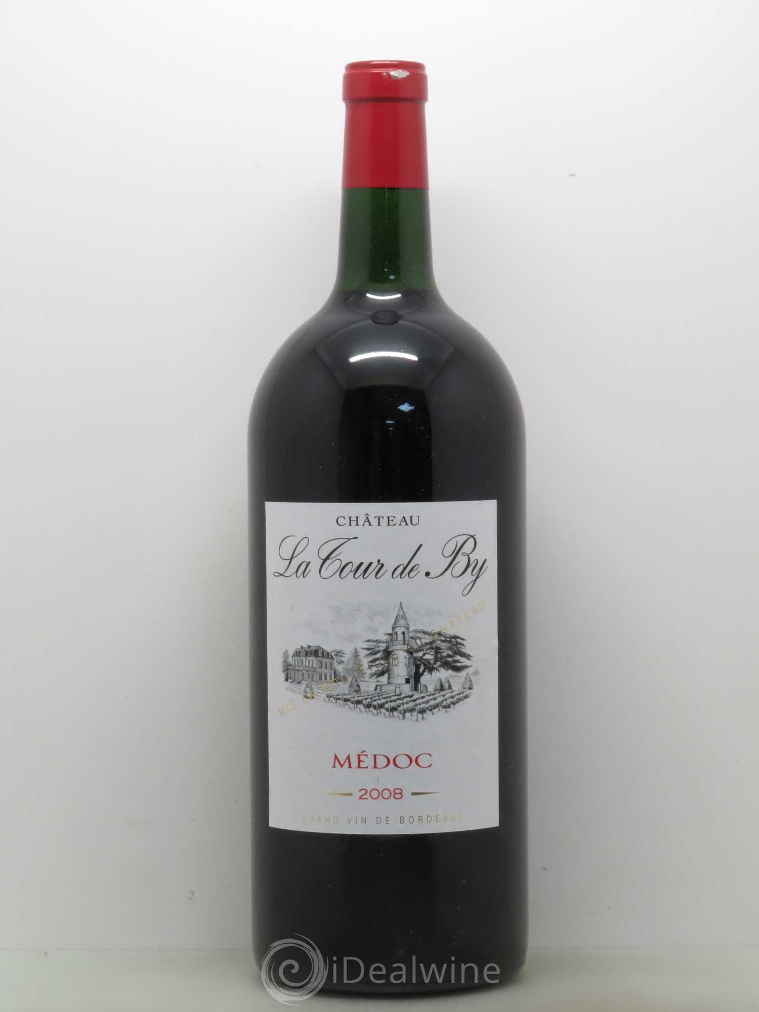Château La Tour de By Cru Bourgeois 2008 - Lot de 1 double magnum - 0