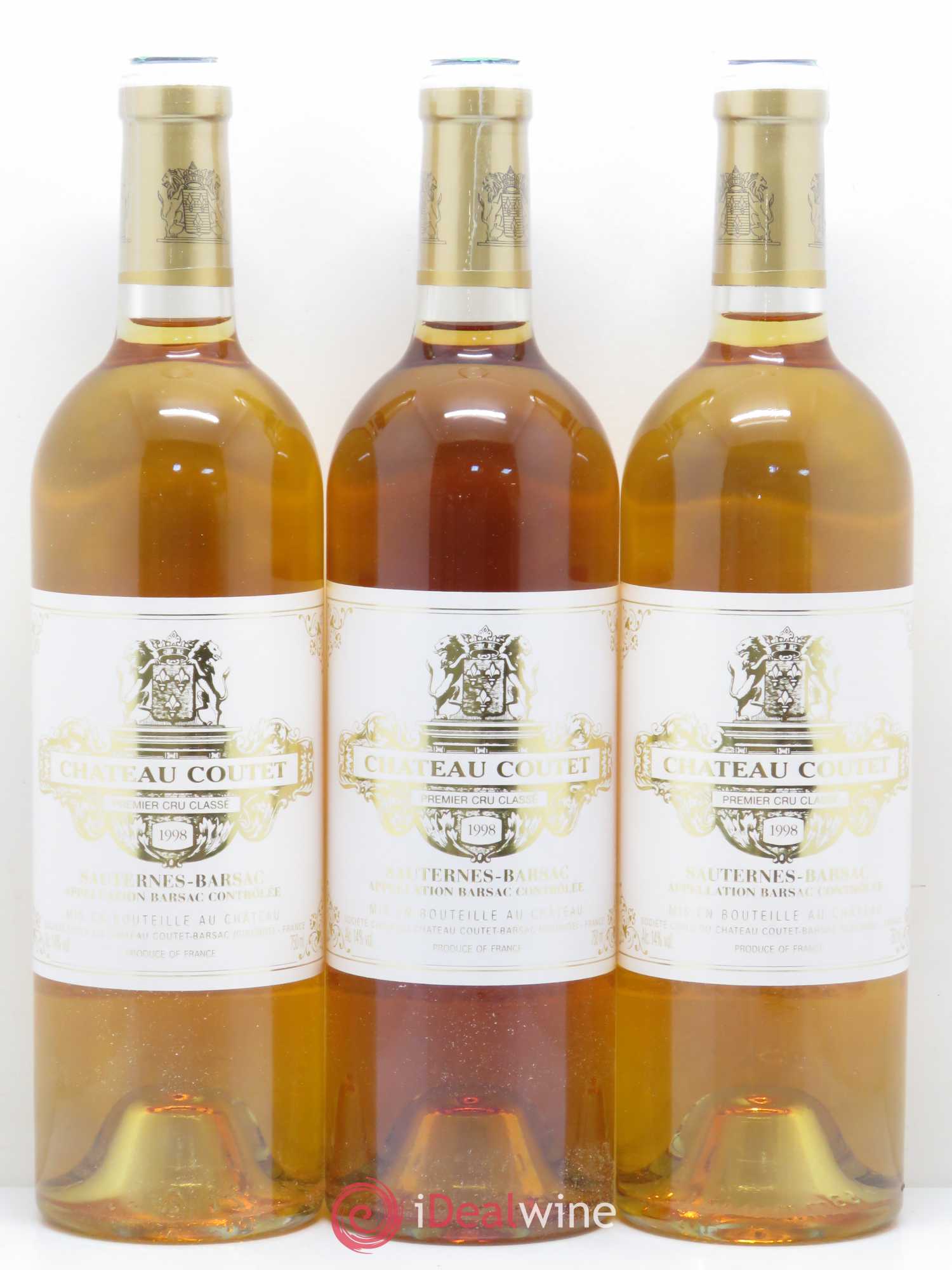 Château Coutet 1er Grand Cru Classé 1998 - Lotto di 6 bottiglie - 2