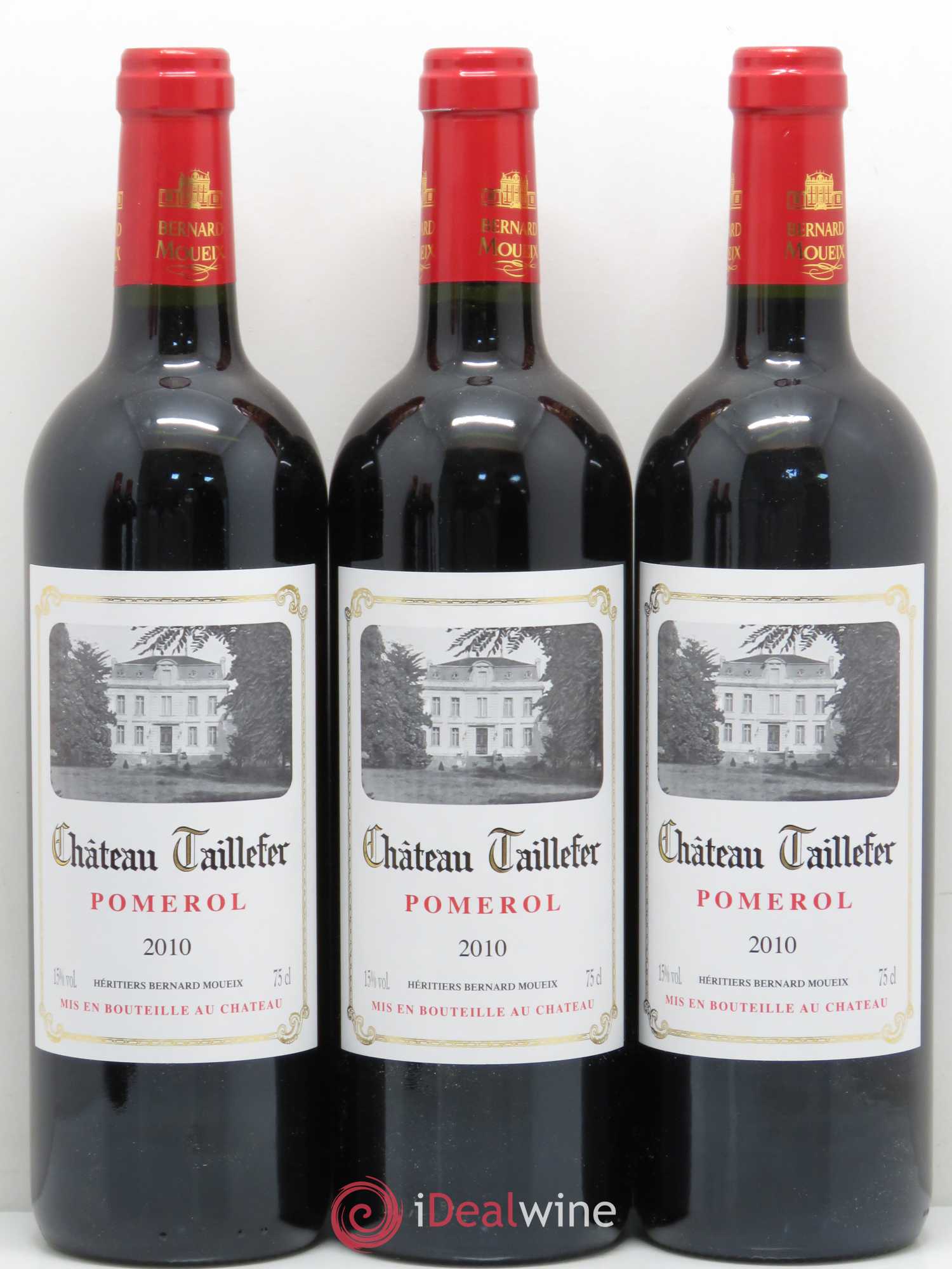 Château Taillefer 2010 - Lot de 5 bouteilles - 1