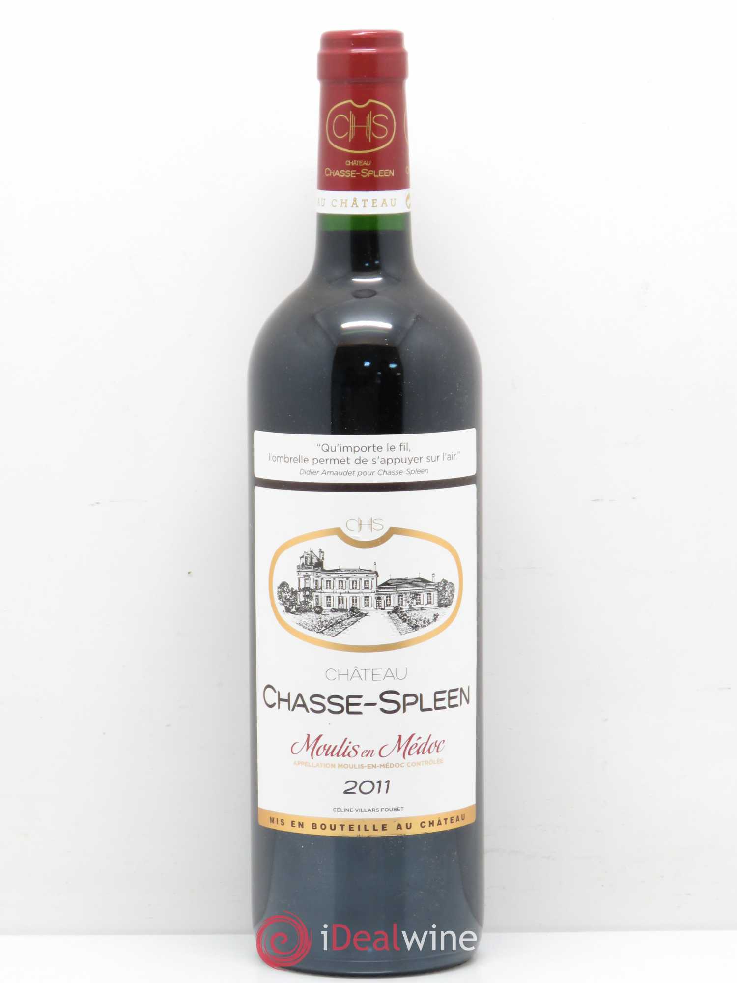 Château Chasse Spleen 2011 - Lot de 1 bouteille - 0