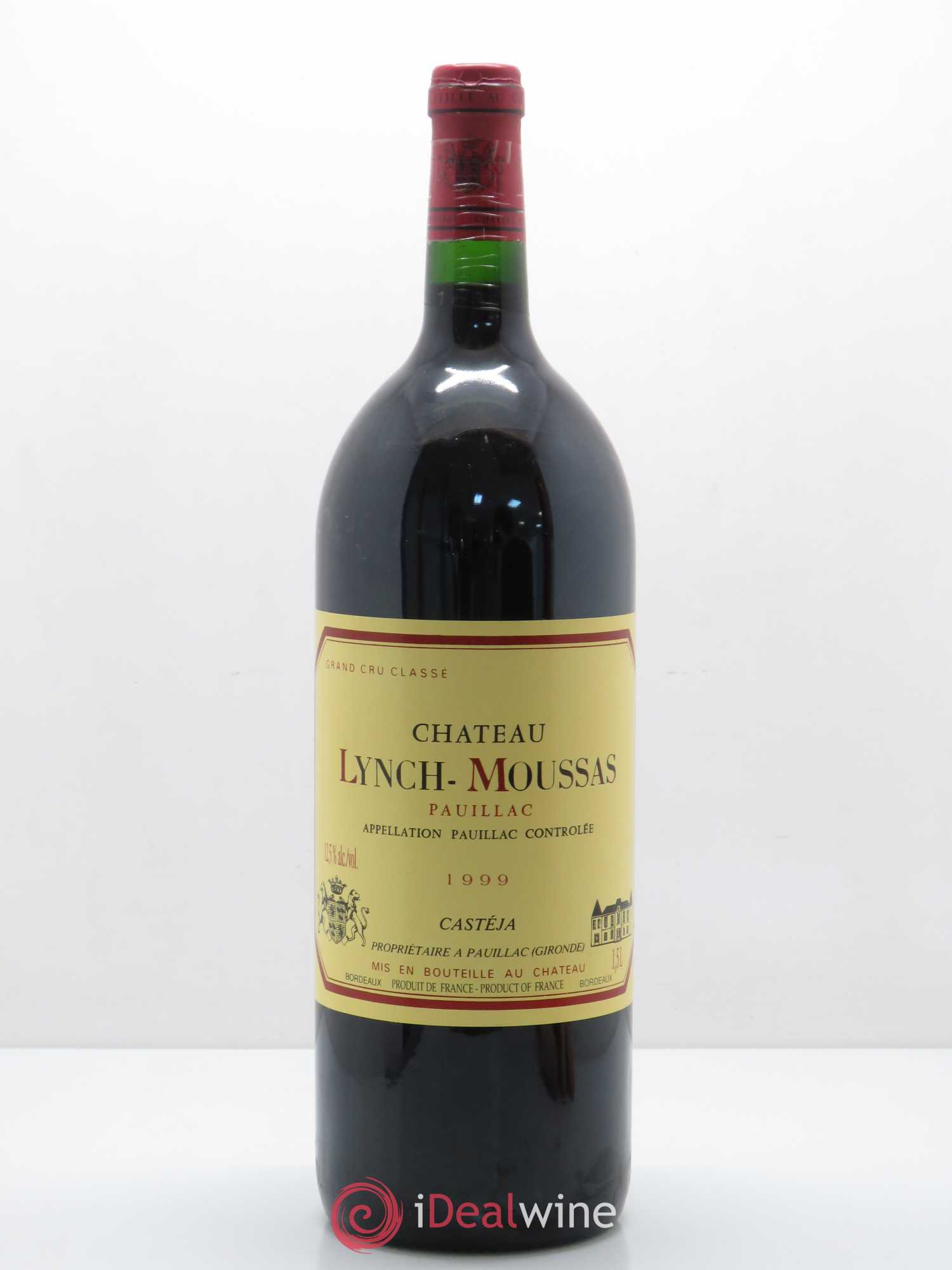 Château Lynch Moussas 5ème Grand Cru Classé 1999 - Lot de 1 magnum - 0