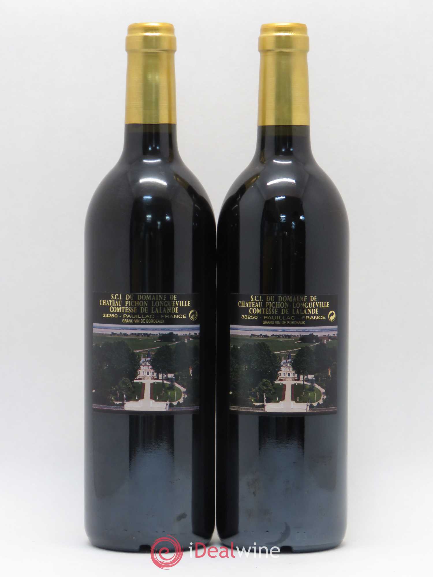 Château Pichon Longueville Comtesse de Lalande 2ème Grand Cru Classé 2000 - Lotto di 2 bottiglie - 1