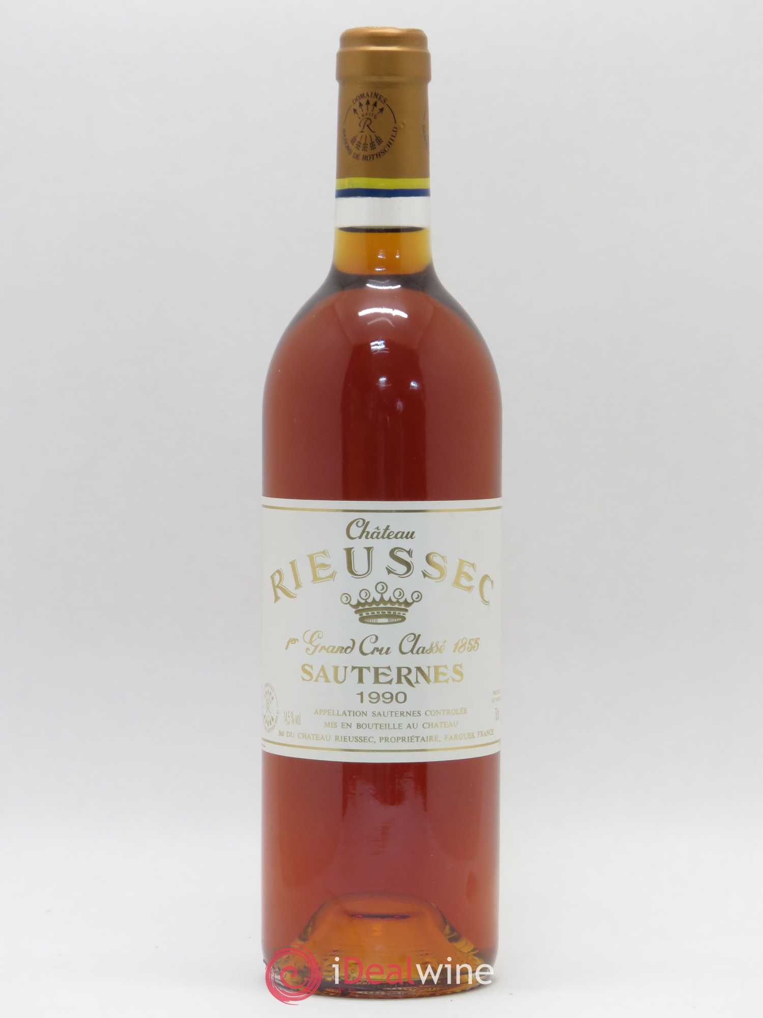 Château Rieussec 1er Grand Cru Classé 1990 - Lotto di 1 bottiglia - 0