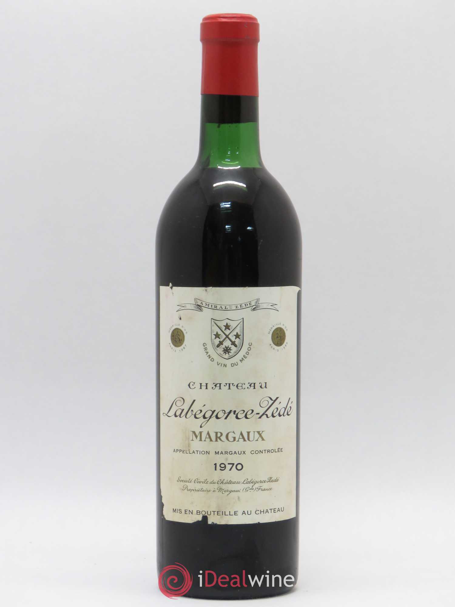 Château Labegorce Zédé Cru Bourgeois 1970 - Lot de 1 bouteille - 0