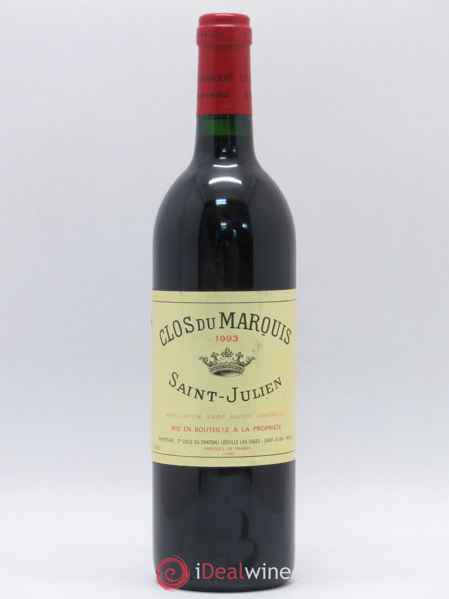 Clos du Marquis 1993 - Lot de 1 bouteille - 0
