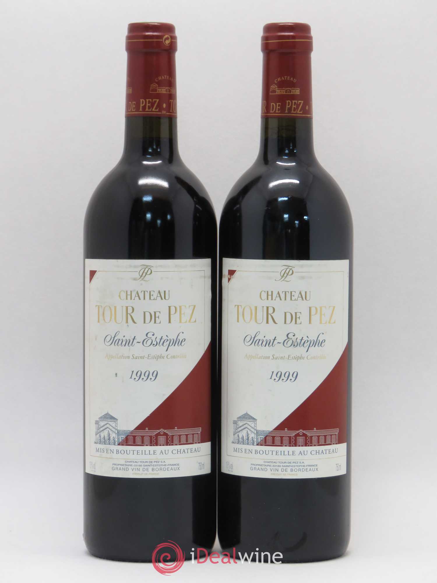 Château Tour de Pez Cru Bourgeois 1999 - Lot de 2 bouteilles - 0