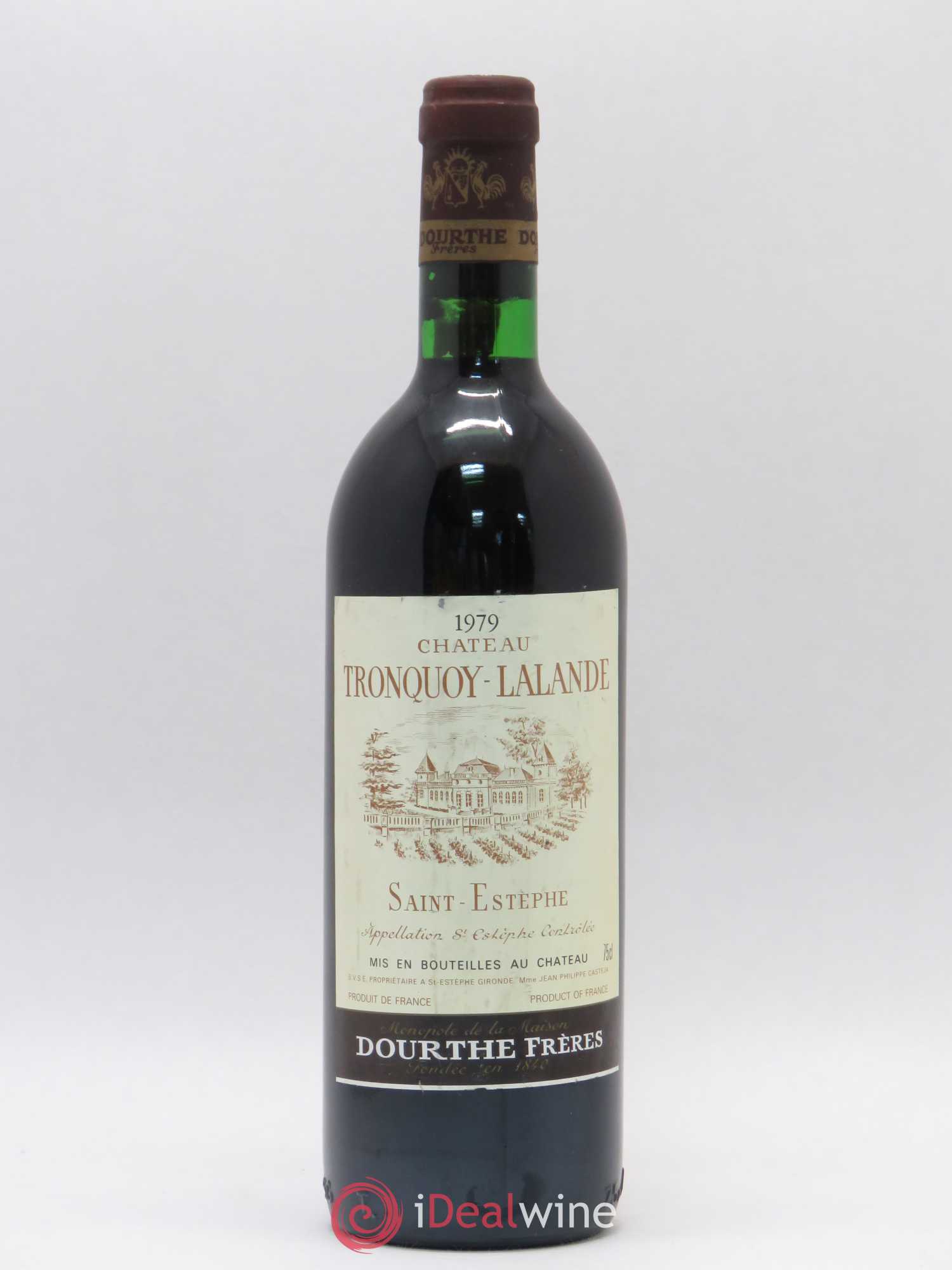 Château Tronquoy Lalande 1979 - Lot de 1 bouteille - 0