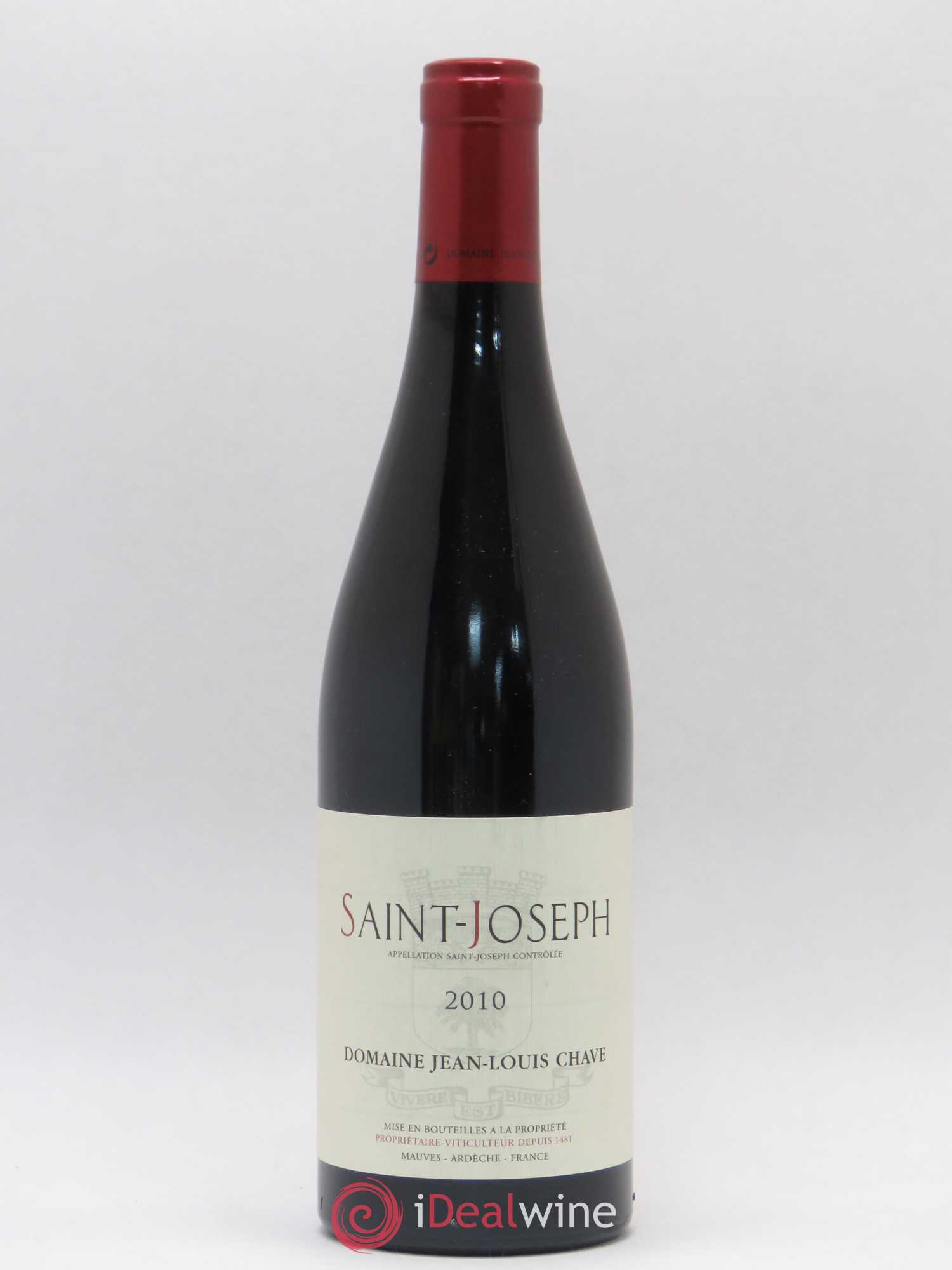 Saint-Joseph Jean-Louis Chave 2010 - Lot de 1 bouteille - 0