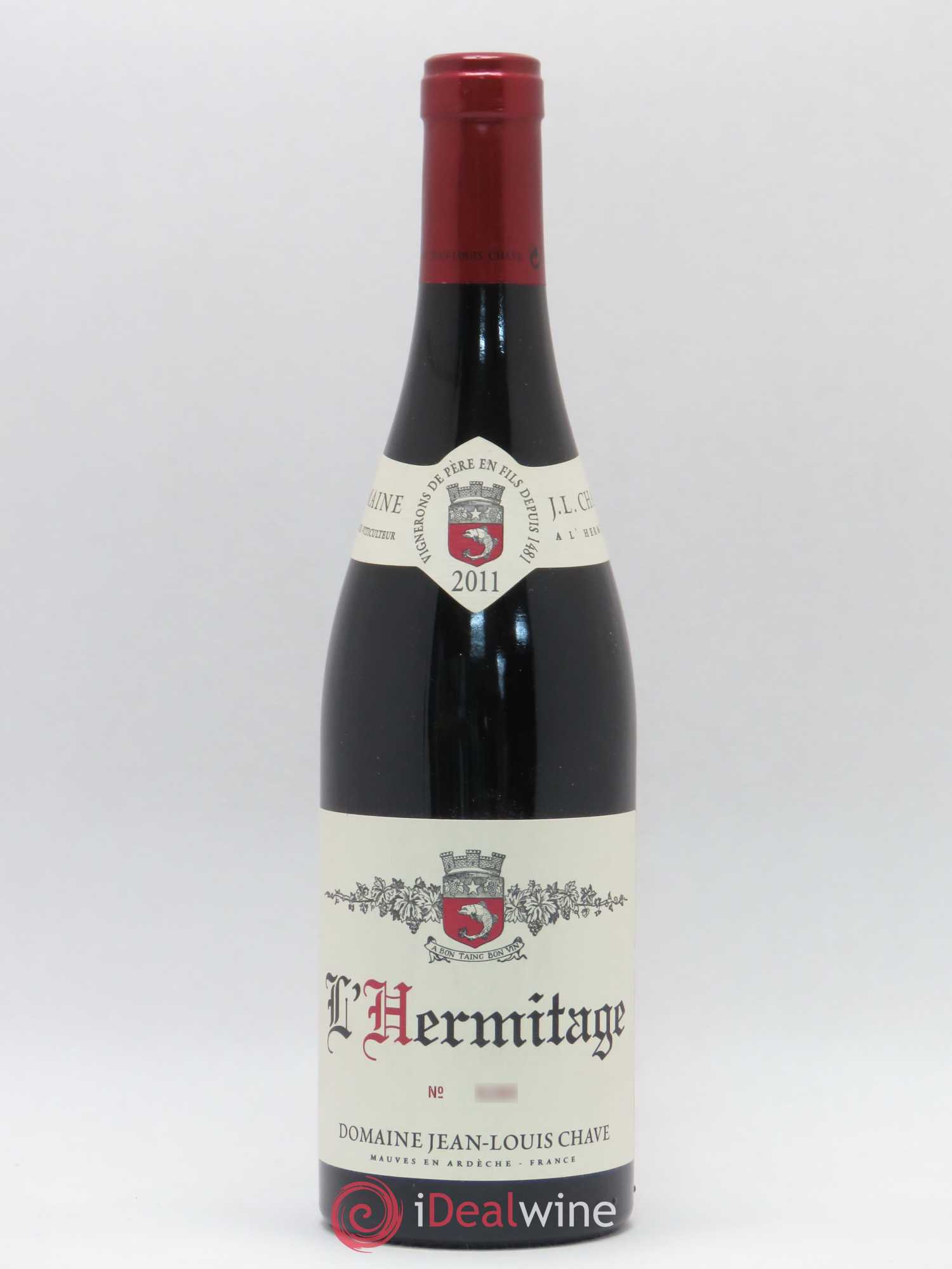 Hermitage Jean-Louis Chave 2011 - Lot de 1 bouteille - 0