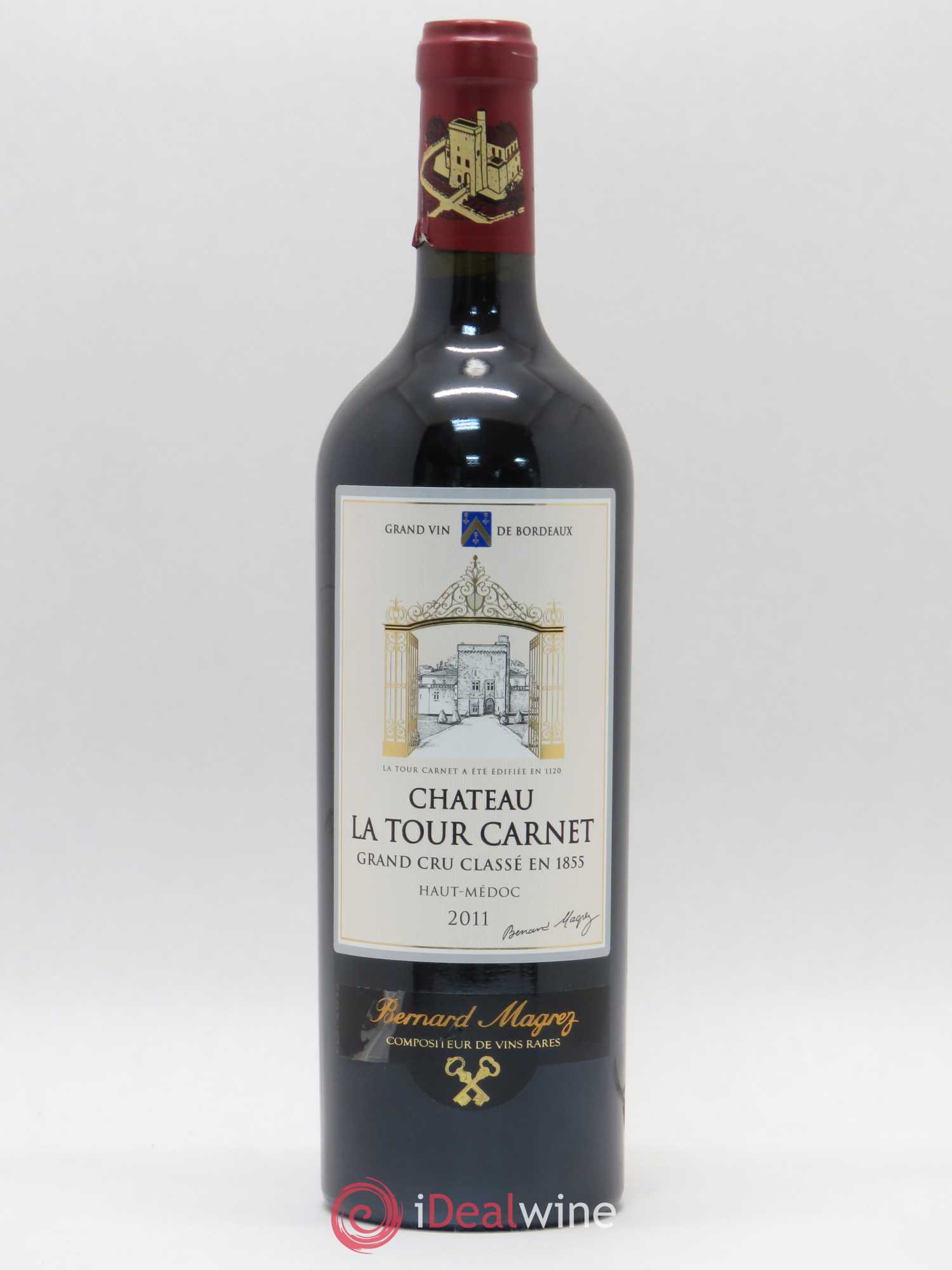 Château la Tour Carnet 4ème Grand Cru Classé 2011 - Lot de 1 bouteille - 0