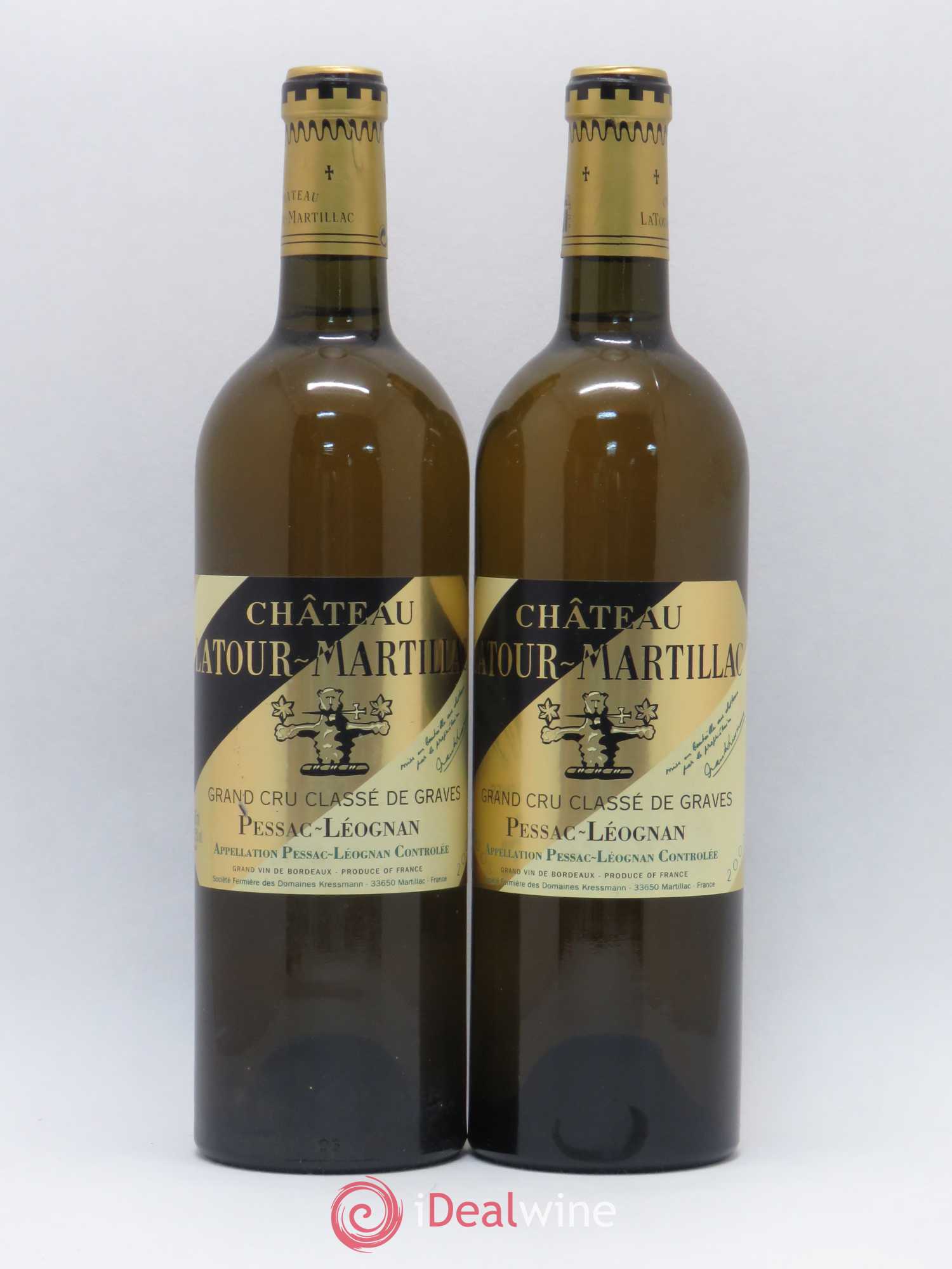 Château Latour-Martillac Cru Classé de Graves 2003 - Lot de 2 bouteilles - 0