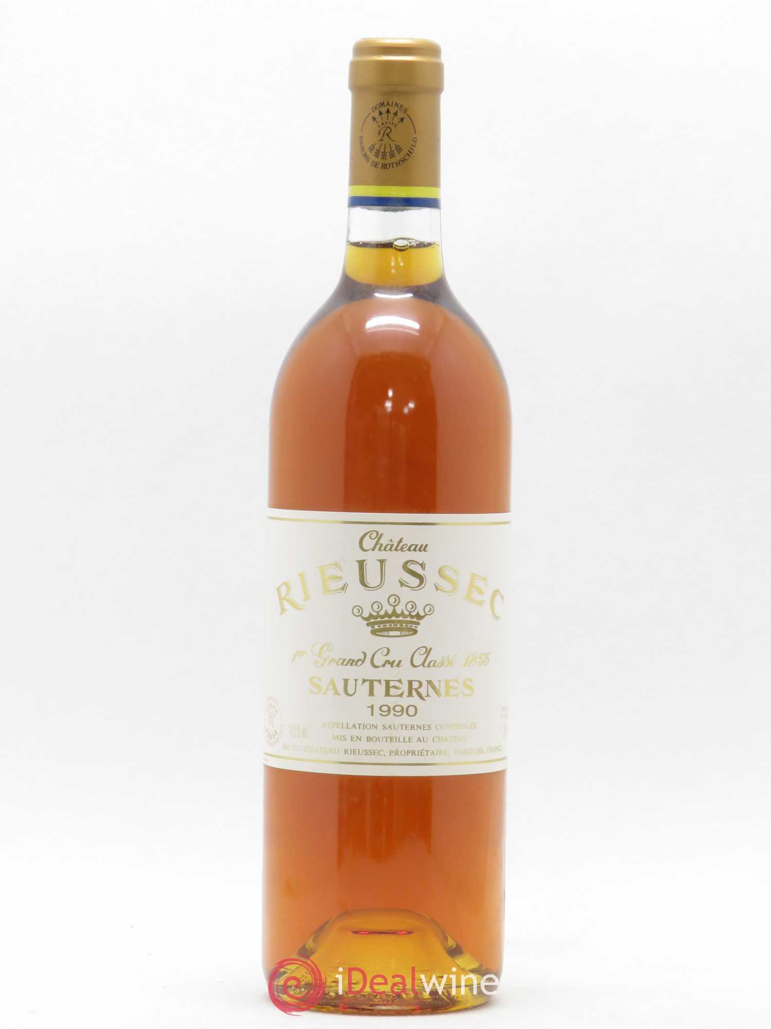 Château Rieussec 1er Grand Cru Classé 1990 - Posten von 1 Flasche - 0