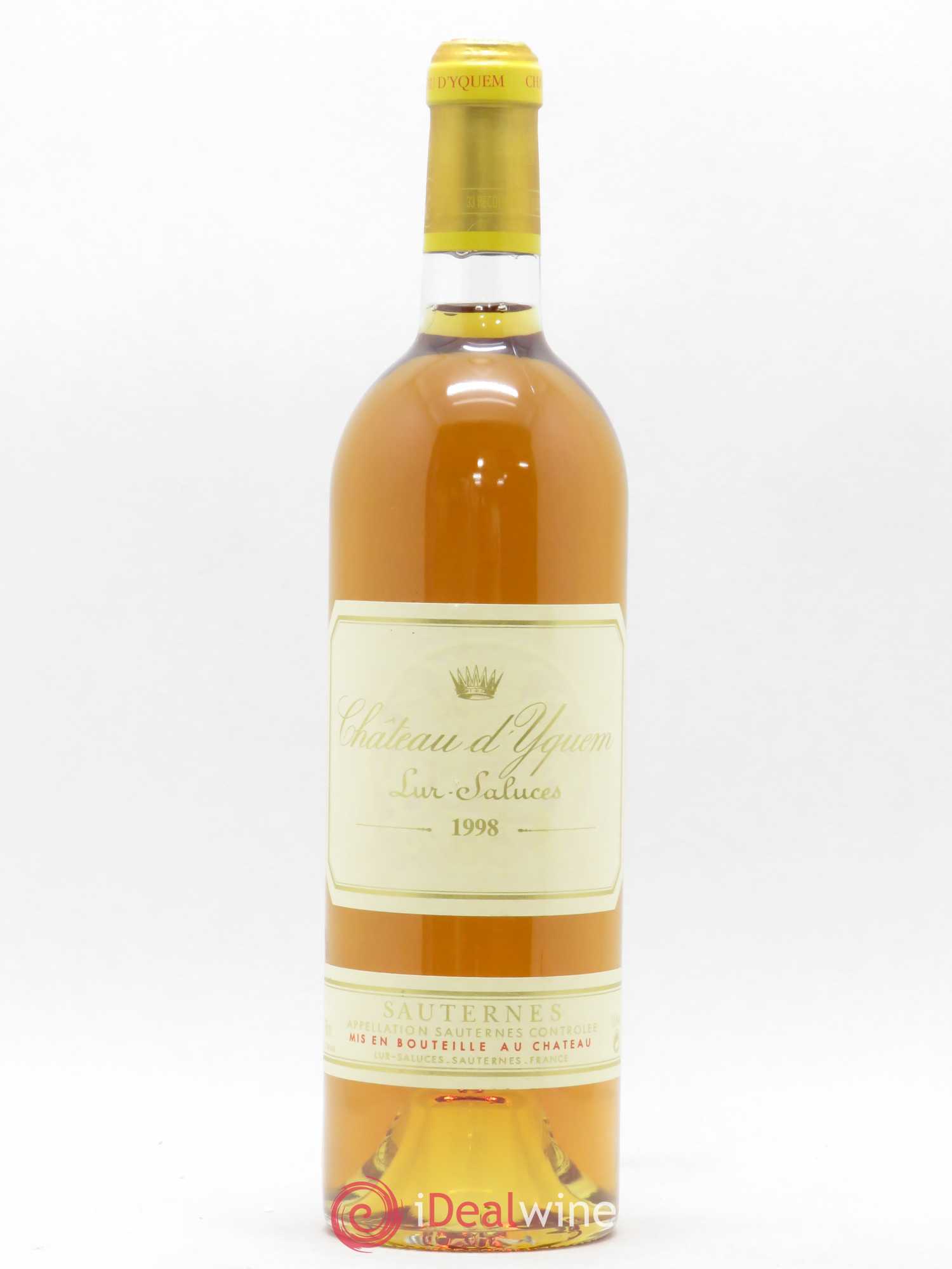 Château d' Yquem 1er Cru Classé Supérieur 1998 - Lotto di 1 bottiglia - 0