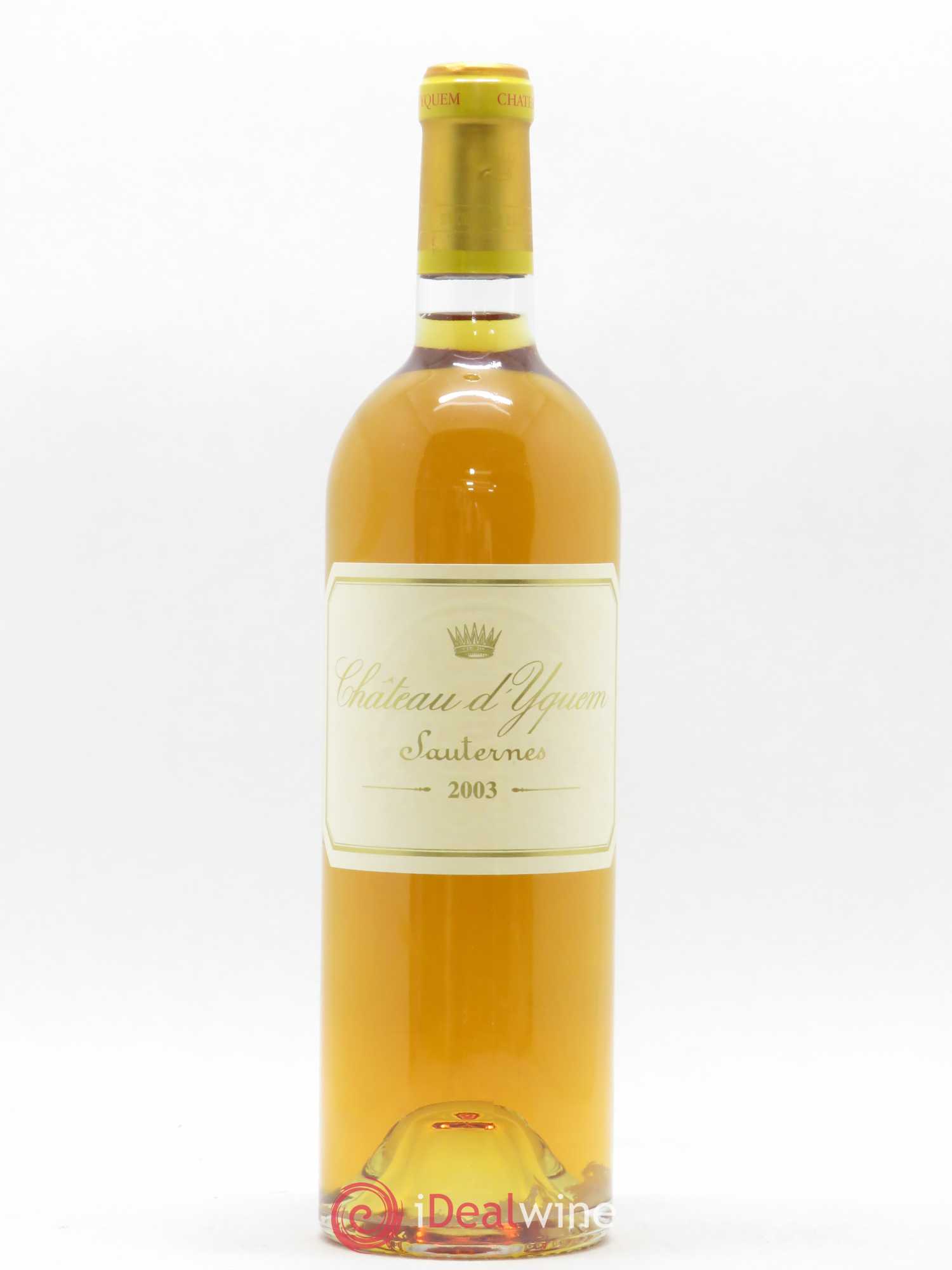 Château d' Yquem 1er Cru Classé Supérieur 2003 - Lotto di 1 bottiglia - 0